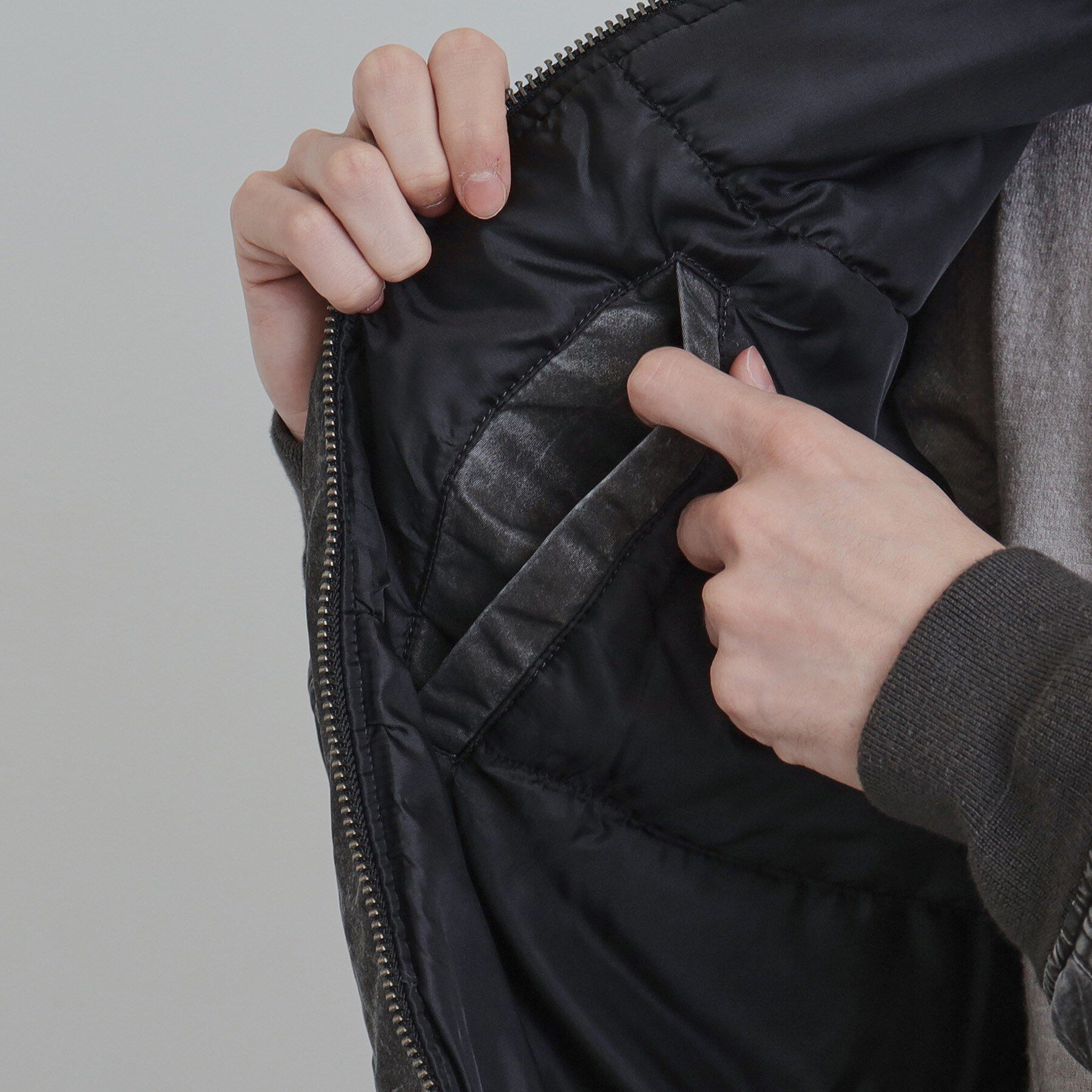 tk.TAKEO KIKUCHI「ヴィンテージライクMA‐1」|ブルゾン・スタジャン|