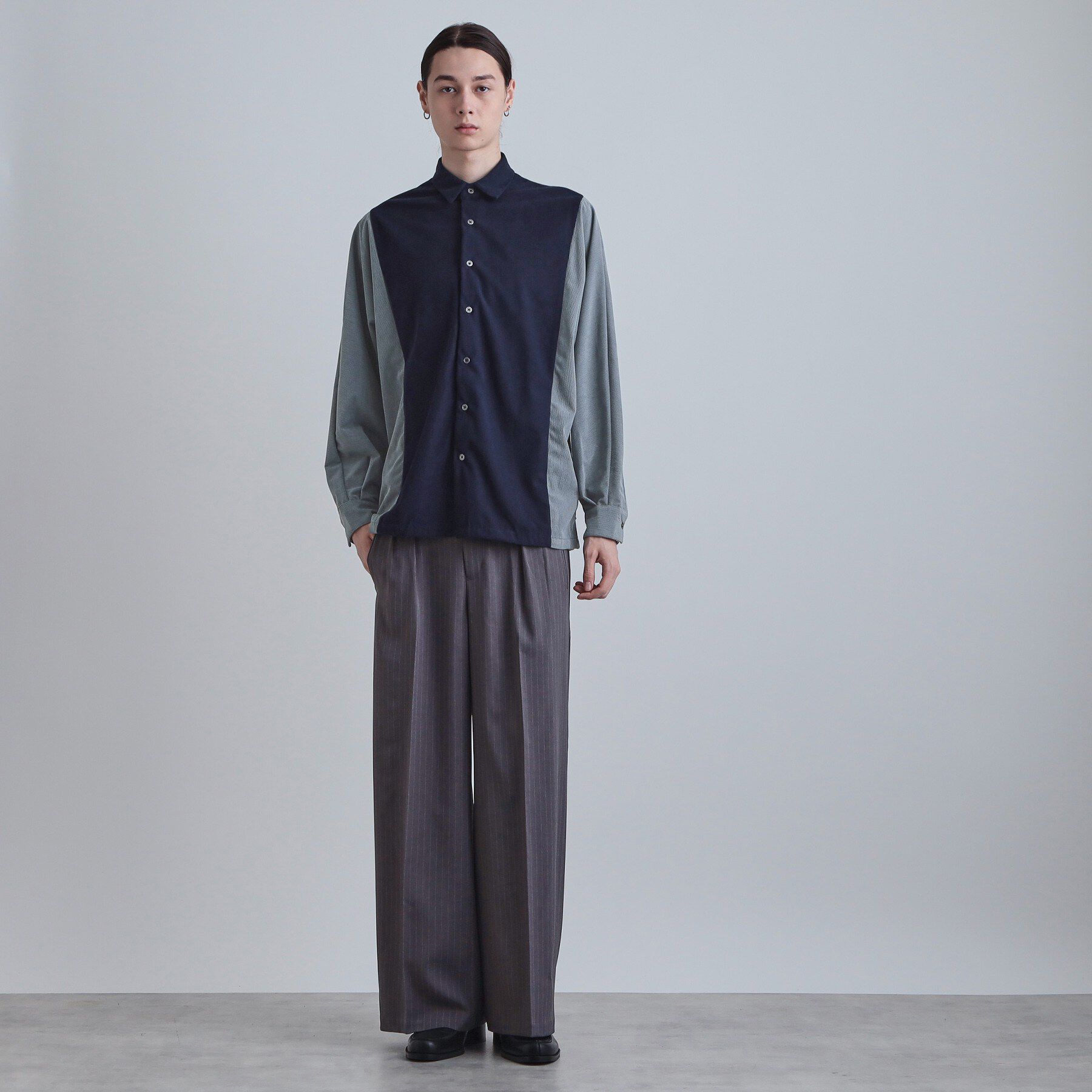 tk.TAKEO KIKUCHI「コーデュロイドルマンシャツ」|シャツ・ブラウス|