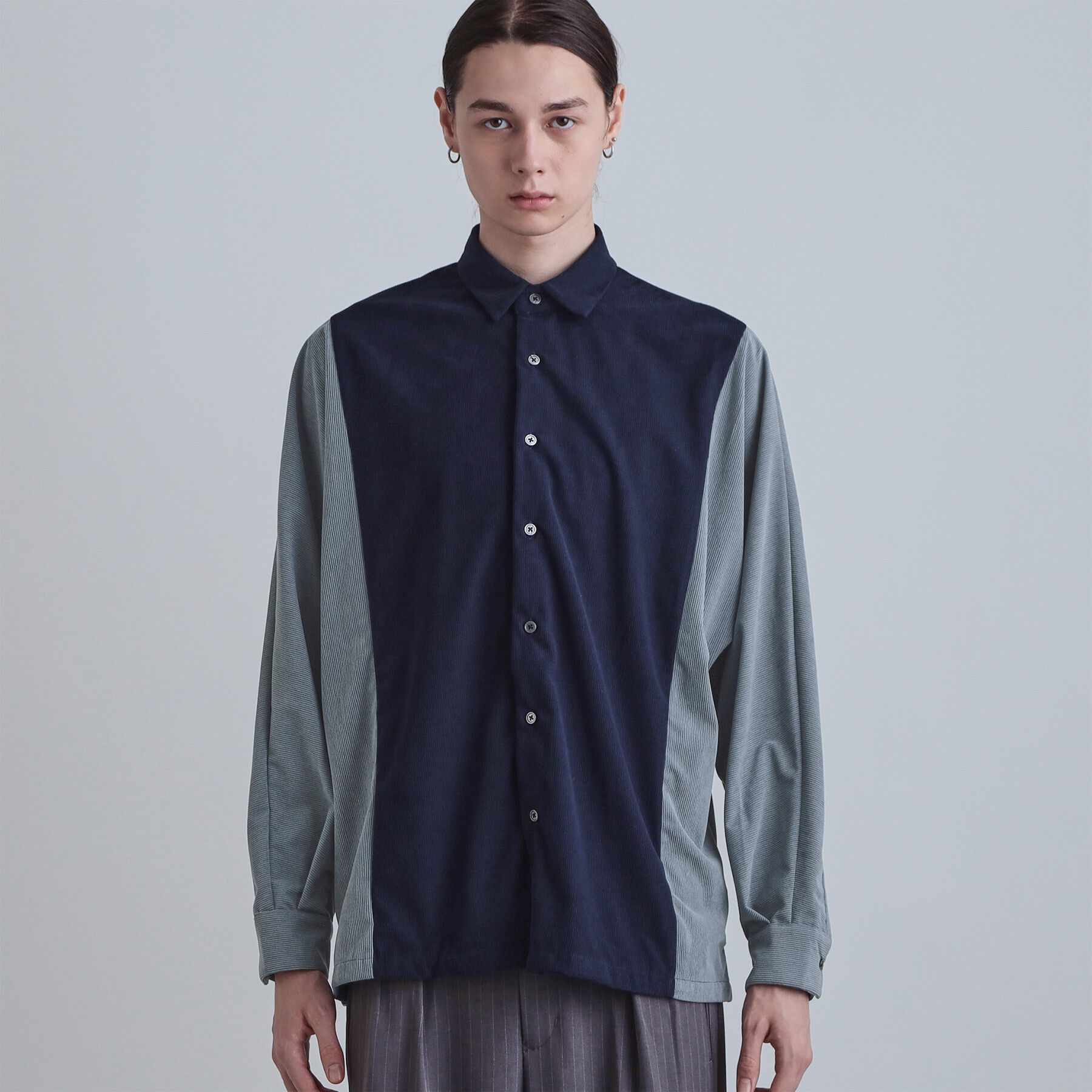 tk.TAKEO KIKUCHI「コーデュロイドルマンシャツ」|シャツ・ブラウス|