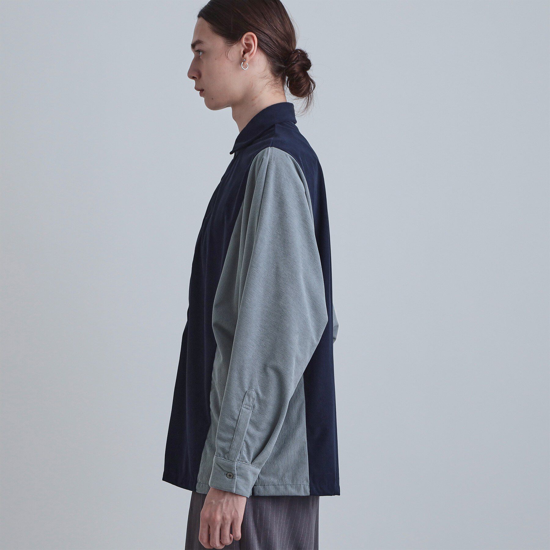 tk.TAKEO KIKUCHI「コーデュロイドルマンシャツ」|シャツ・ブラウス|