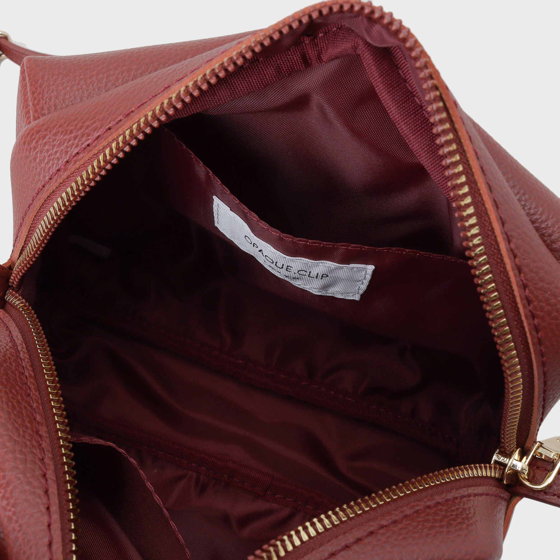 OPAQUE.CLIP「【長さ調節可能】ラウンドスクエアマチ付きミニショルダーバッグ」|ショルダー・メッセンジャー|