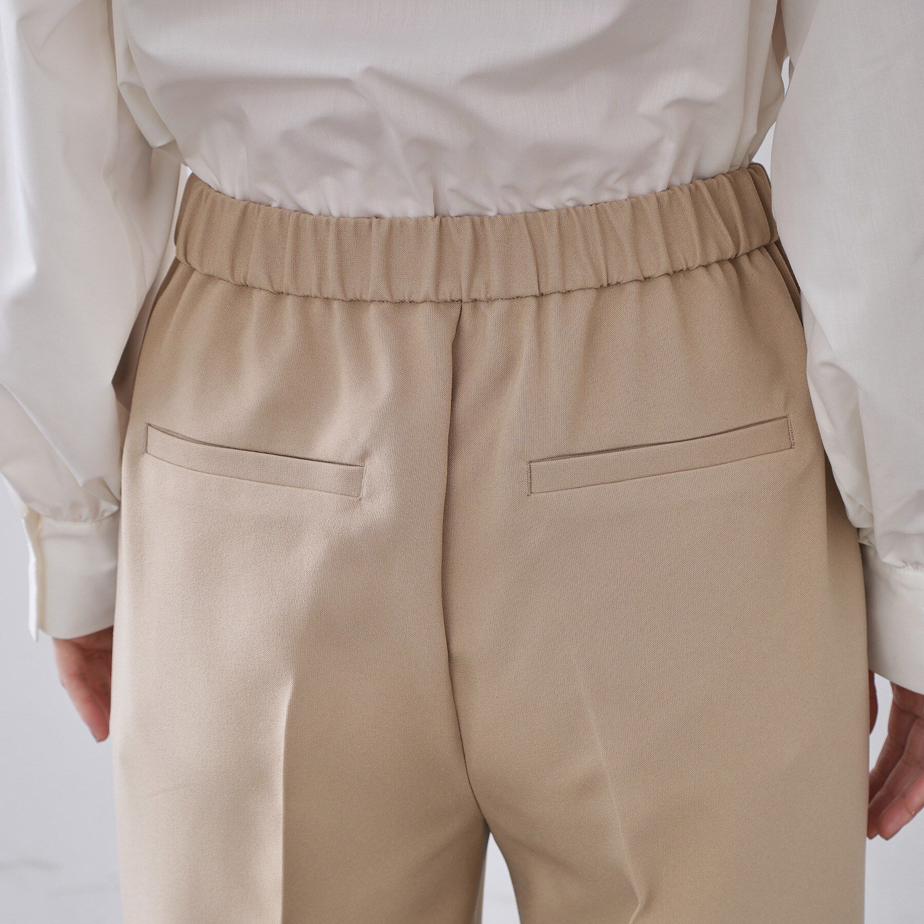 OPAQUE.CLIP「イージーフレアパンツ【洗濯機OK】」|その他|