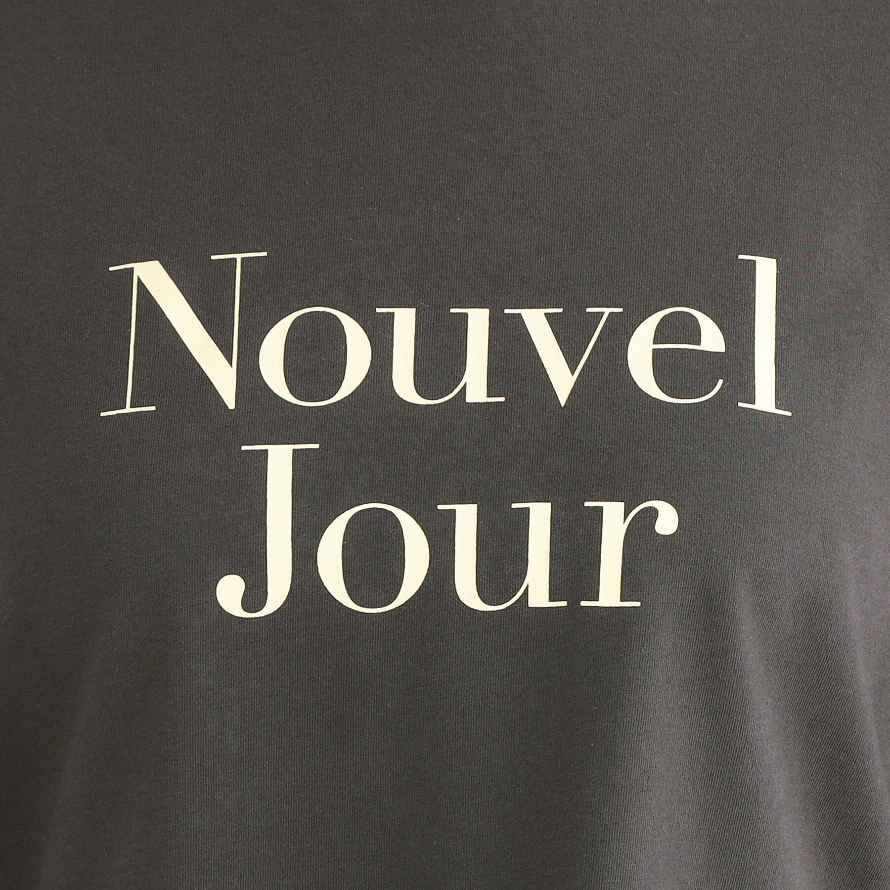 OPAQUE.CLIP「ロゴプリントロングTシャツ【洗濯機OK】」|Tシャツ・カットソー|