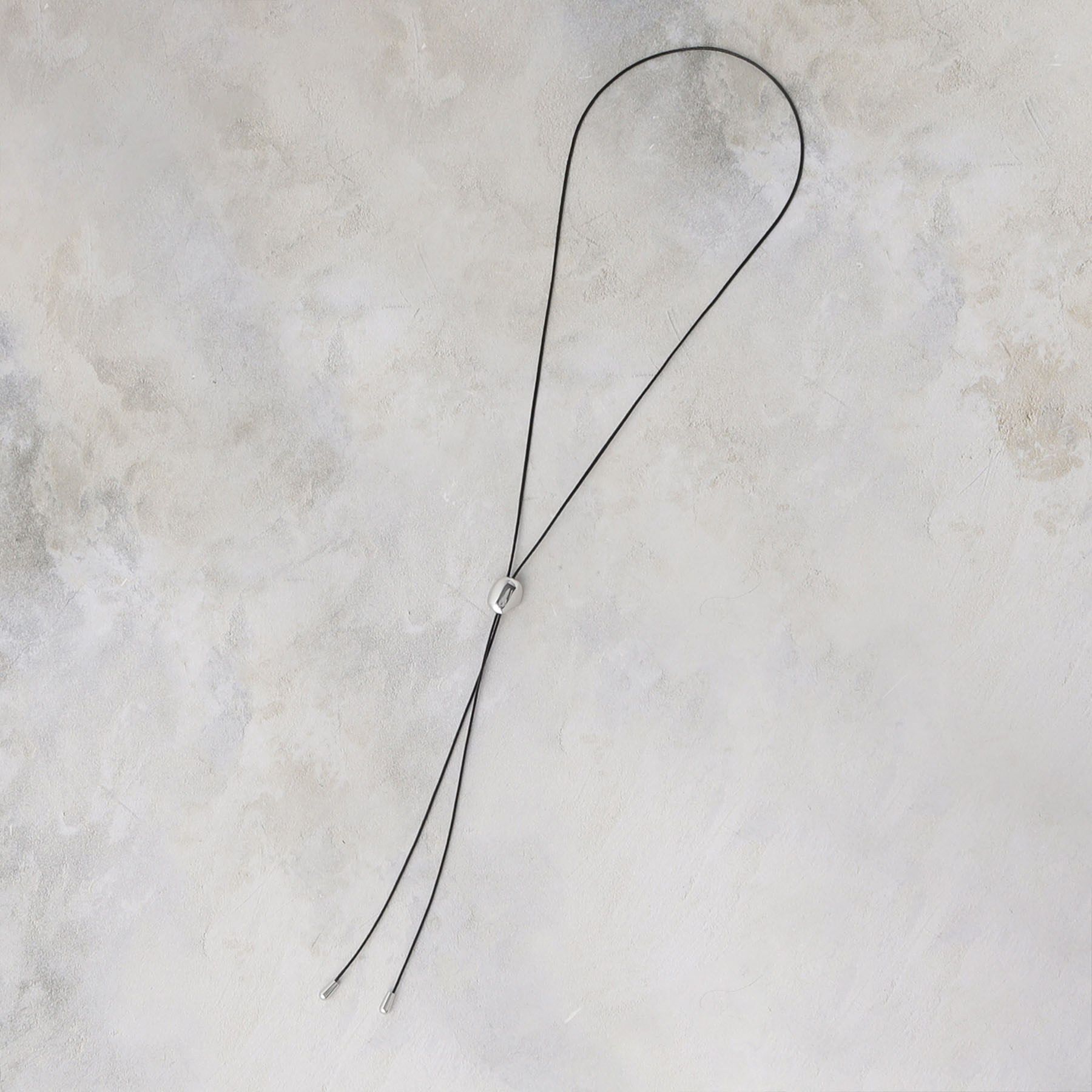 OPAQUE.CLIP「メタルパーツ スライドネックレス」|ネックレス|シルバー(006)