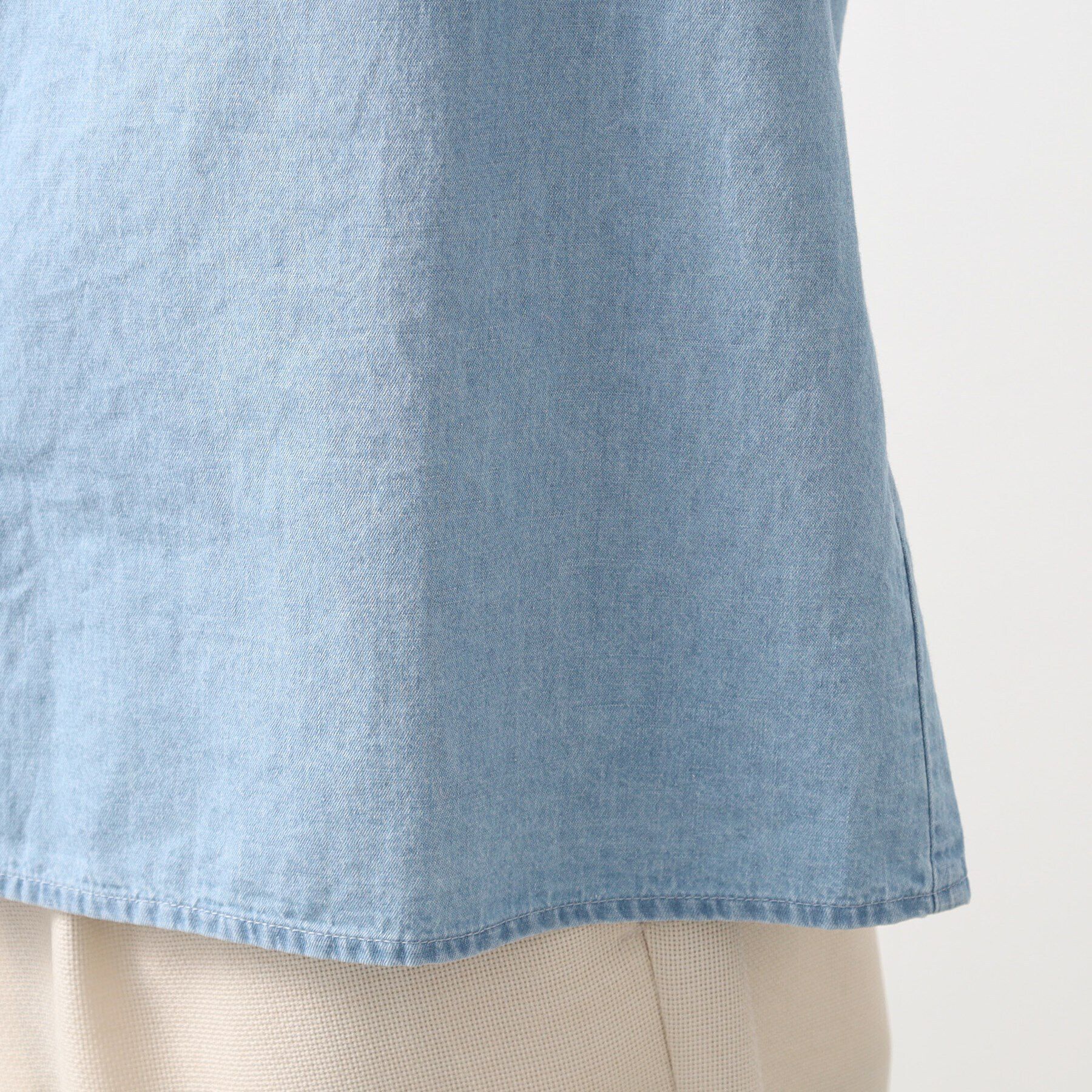 THE SHOP TK「リネンブレンドデニムシャツ」|シャツ・ブラウス|