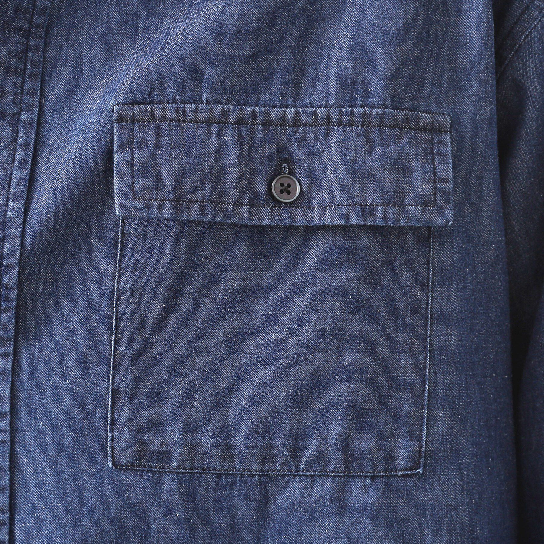 THE SHOP TK「リネンブレンドデニムシャツ」|シャツ・ブラウス|