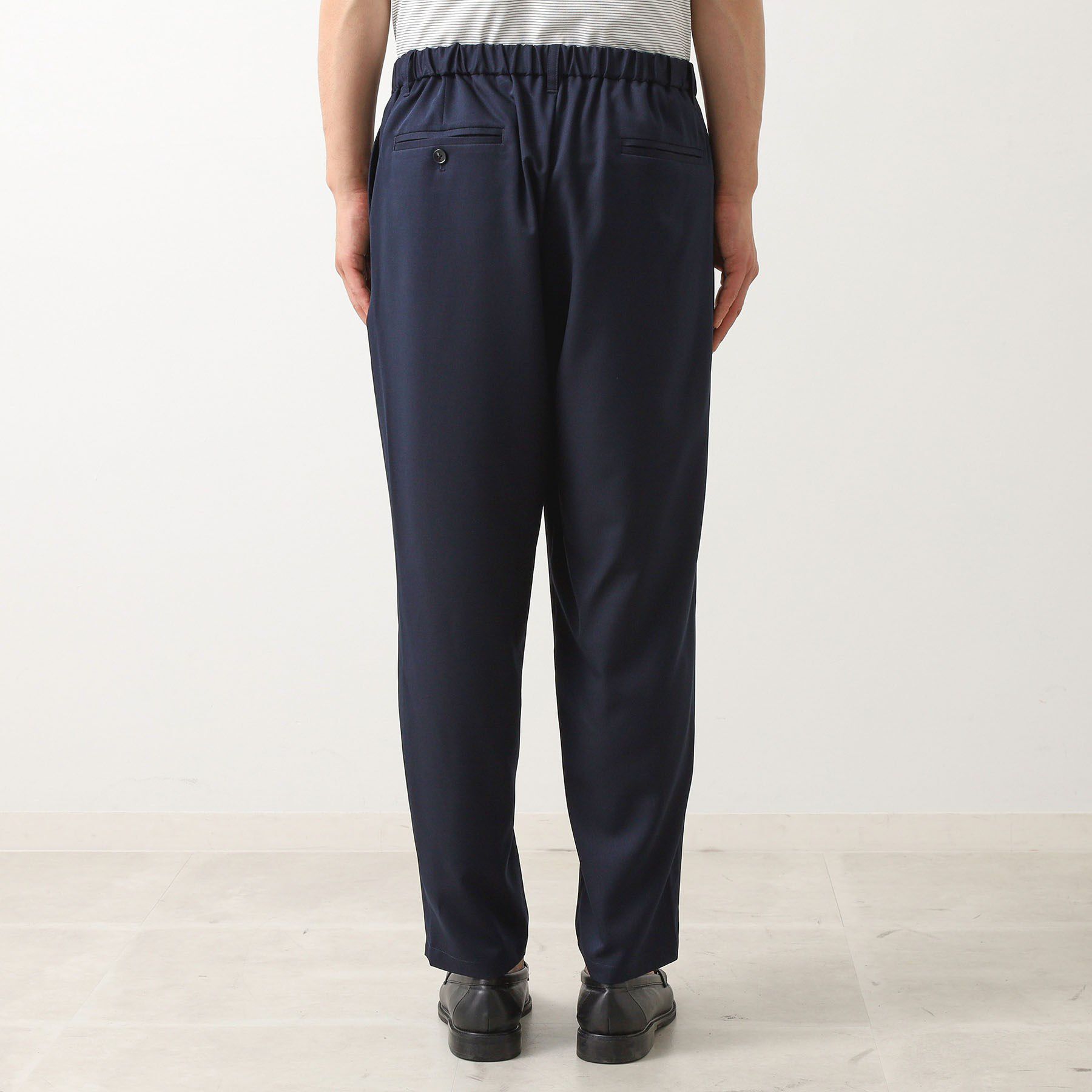 THE SHOP TK「スムースファイバーワイドイージーパンツ 【セットアップ可／UVカット／イージーケア／洗濯機OK】」|その他|