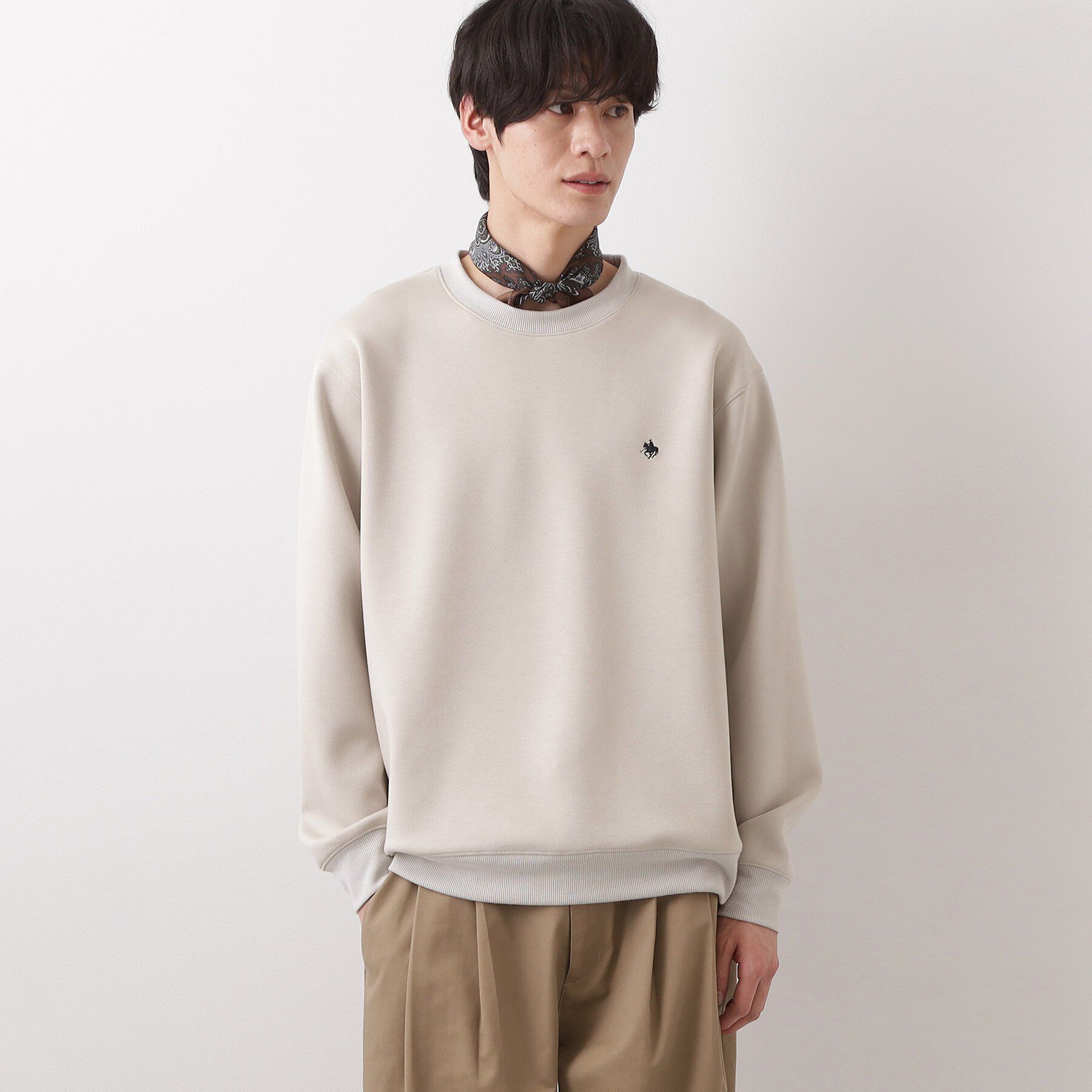 THE SHOP TK「POLO BCS ダンボールスウェット」|パーカー|