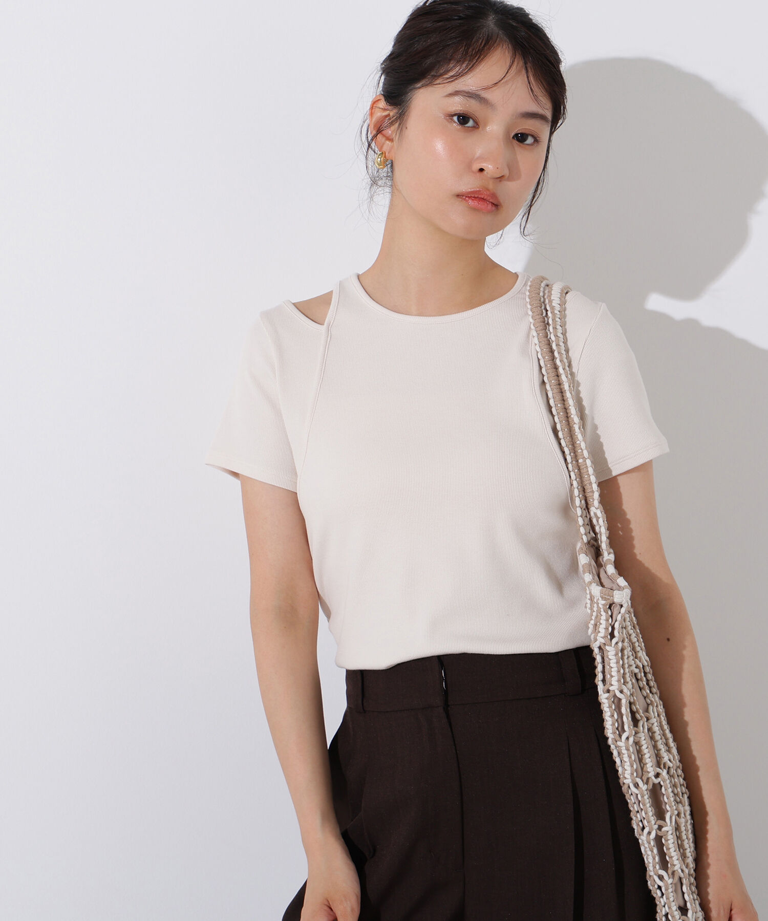  「タンクレイヤード風カットソー」|Tシャツ・カットソー|