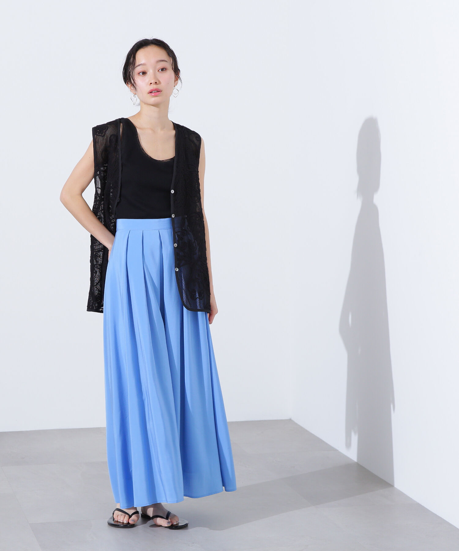  「シアートリムタンクトップ」|Tシャツ・カットソー|