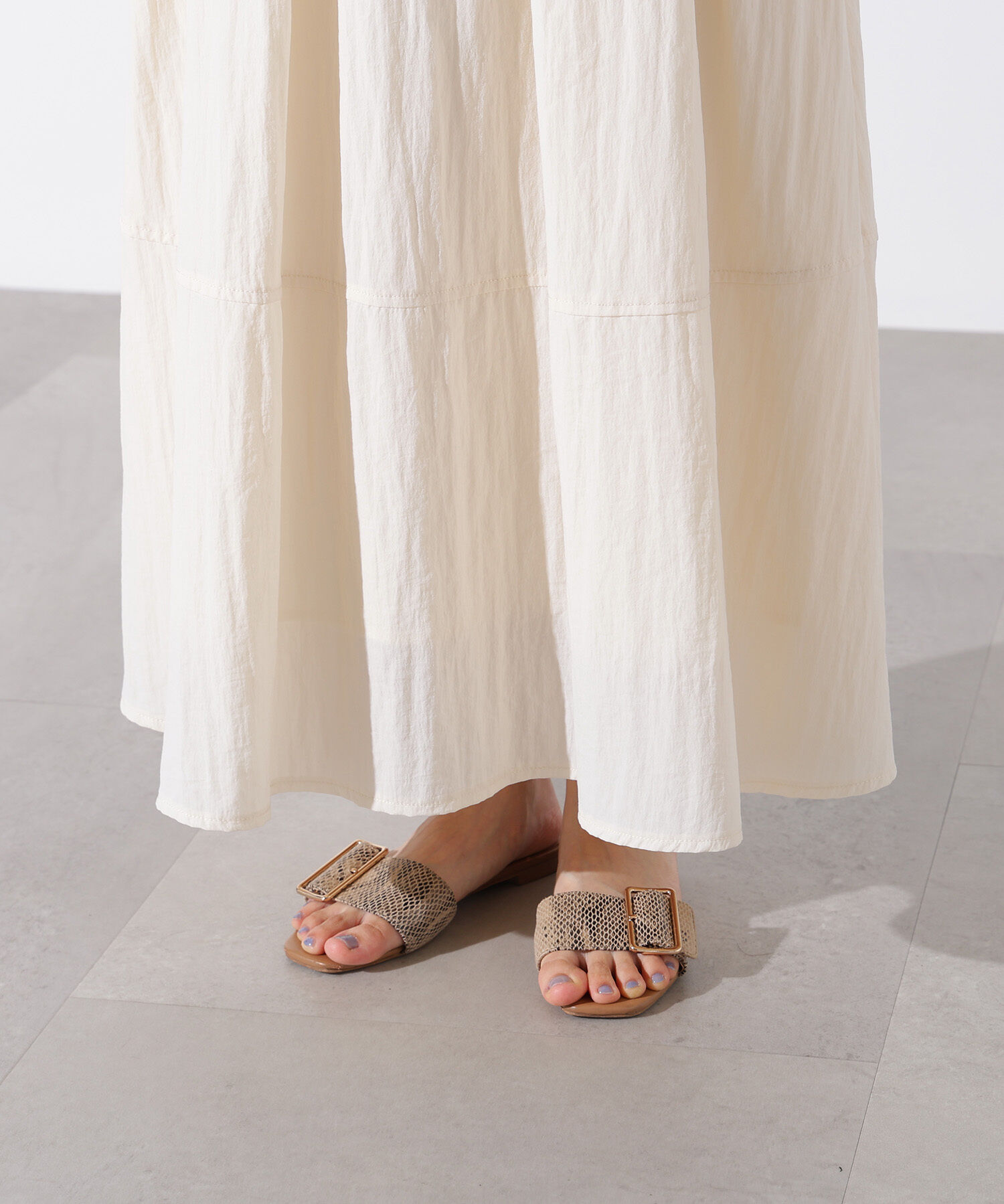  「ボリュームフレアスカート」|スカート|