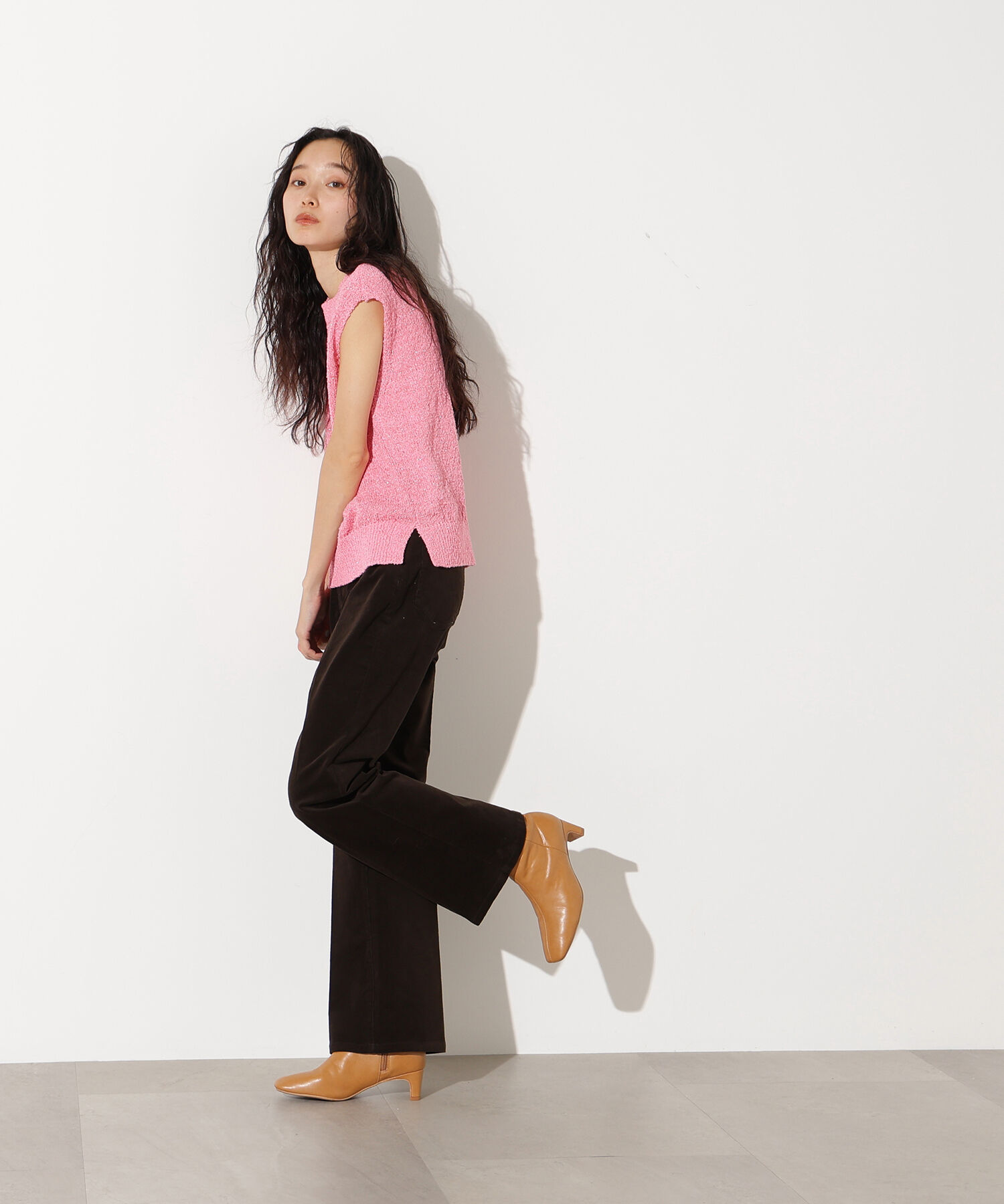  「ボクシーフレンチラメニット」|ニット・セーター|