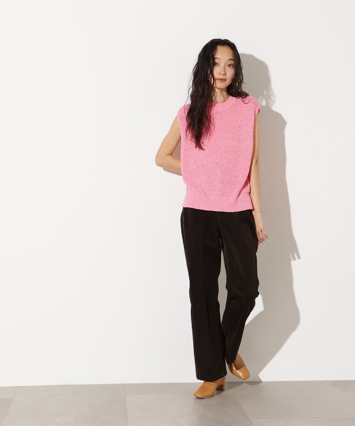  「ボクシーフレンチラメニット」|ニット・セーター|