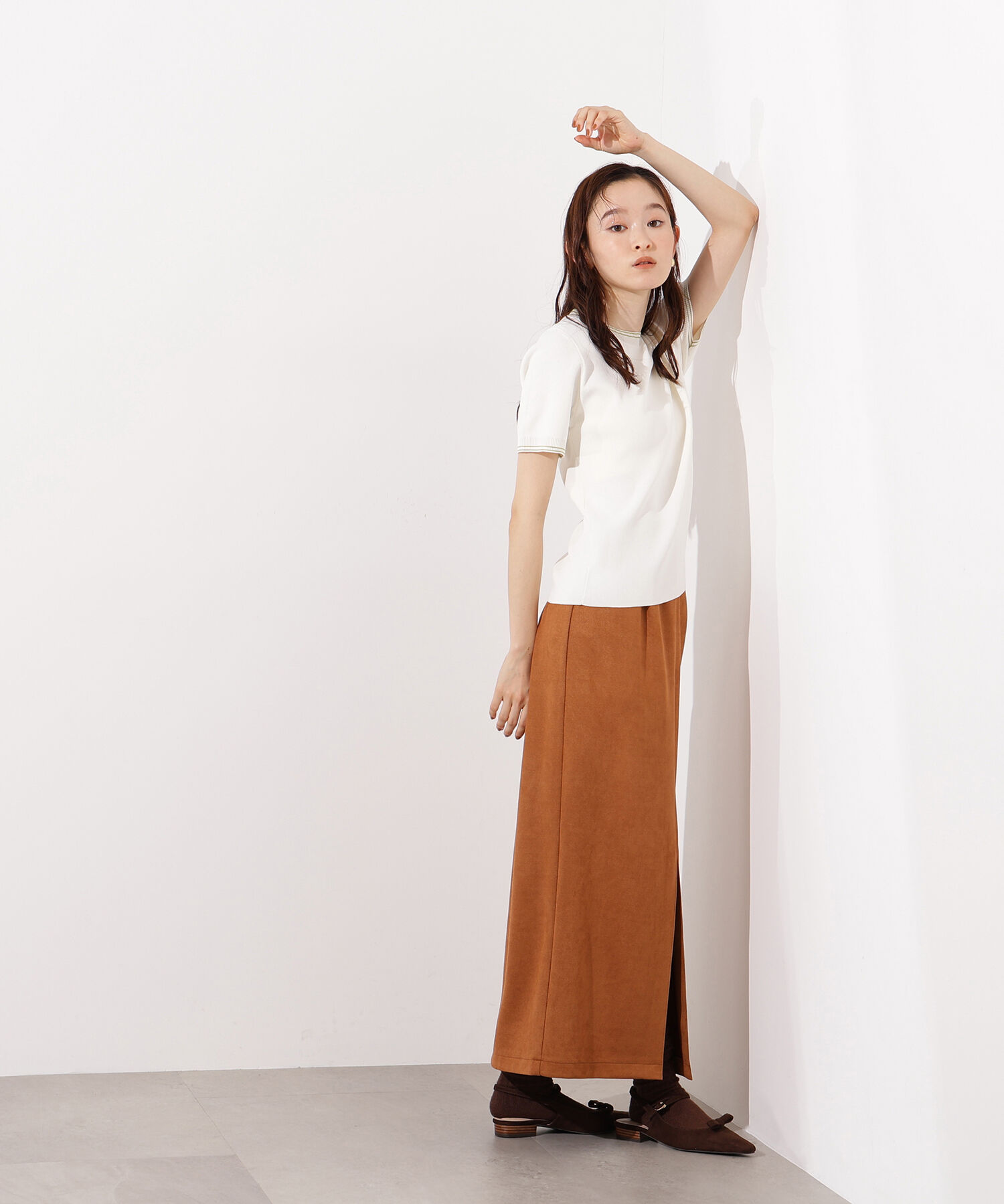  「ラインコンパクトニット」|ニット・セーター|