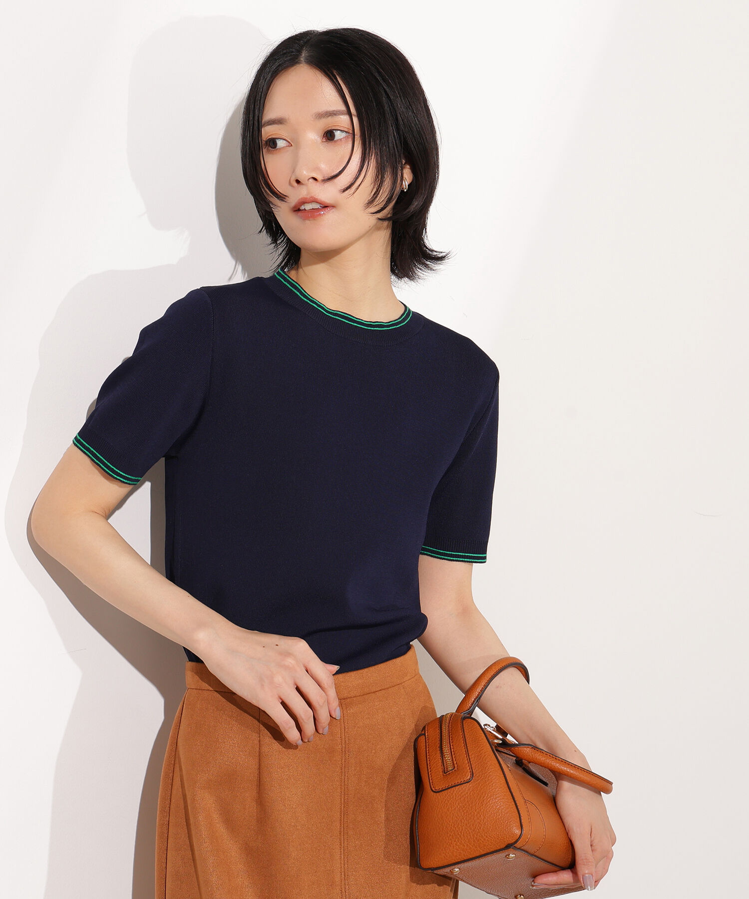  「ラインコンパクトニット」|ニット・セーター|