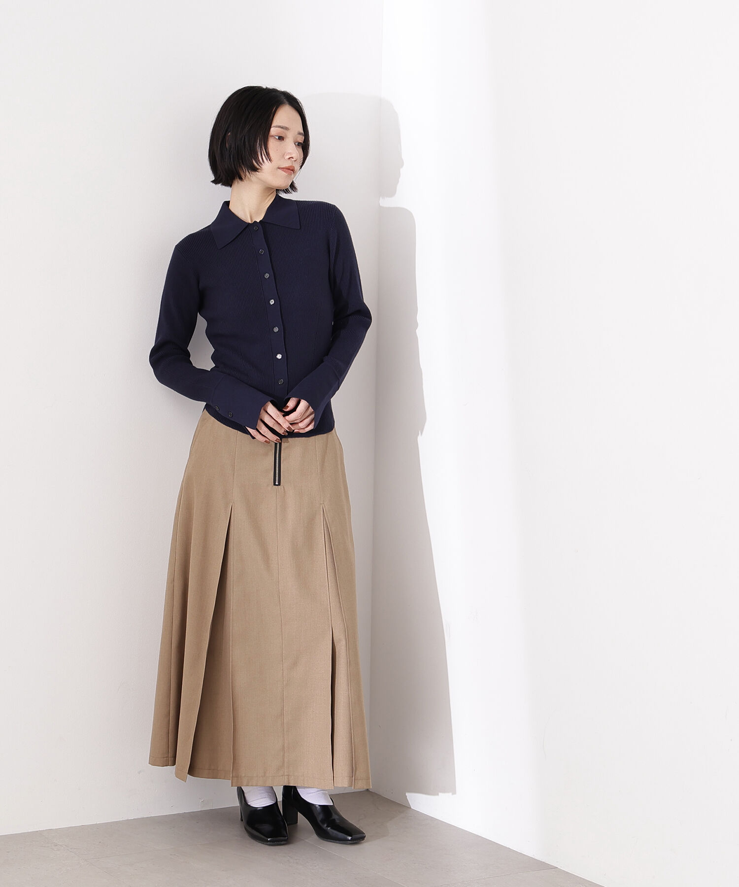  「ボックスタックスカート」|スカート|