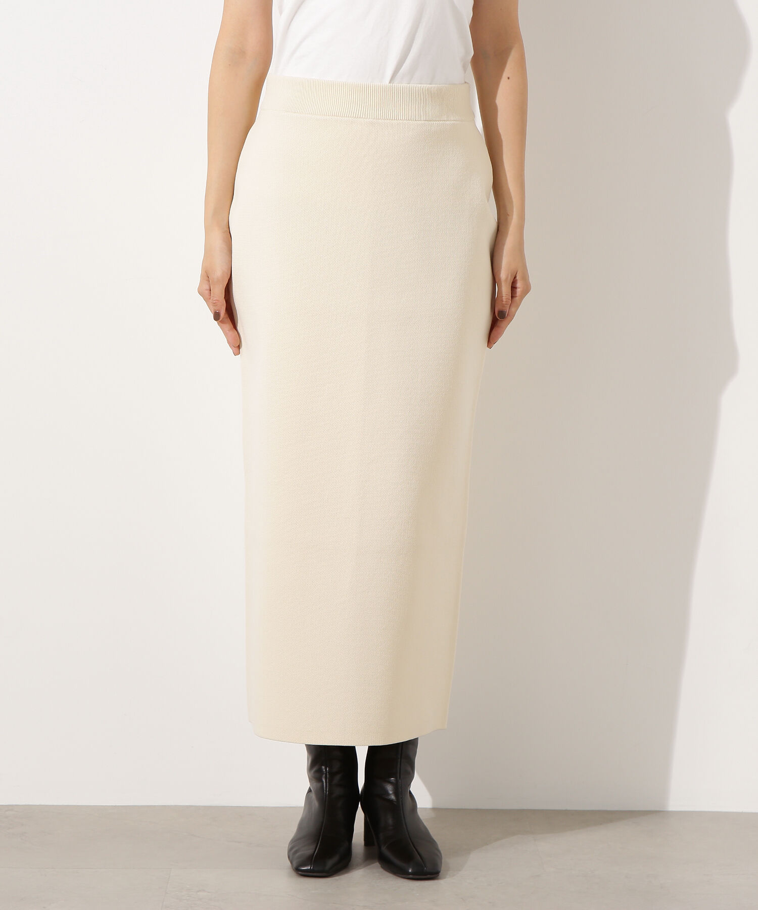  「フォルムニットカーデセットアップ」|スカート|