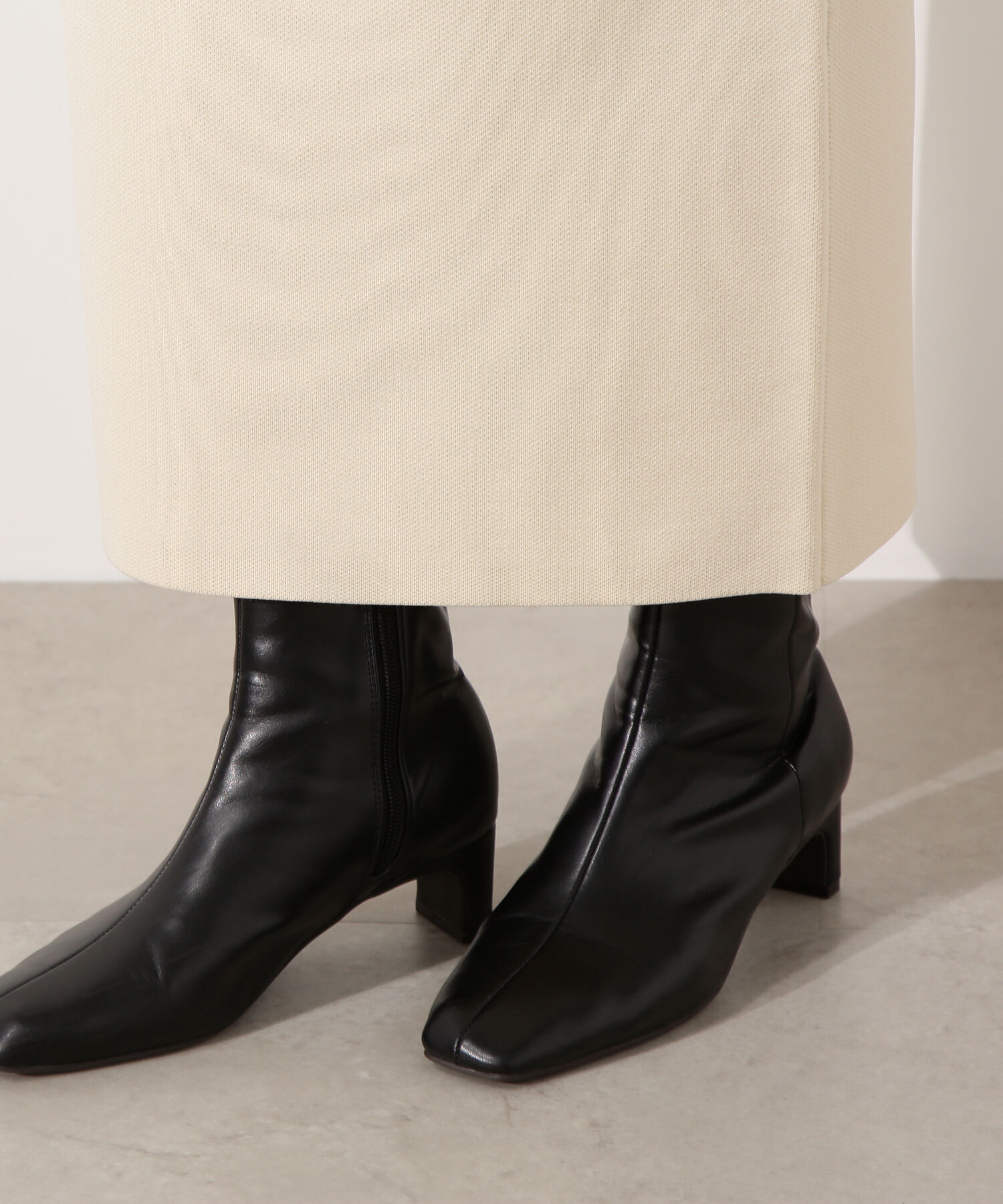  「フォルムニットカーデセットアップ」|スカート|