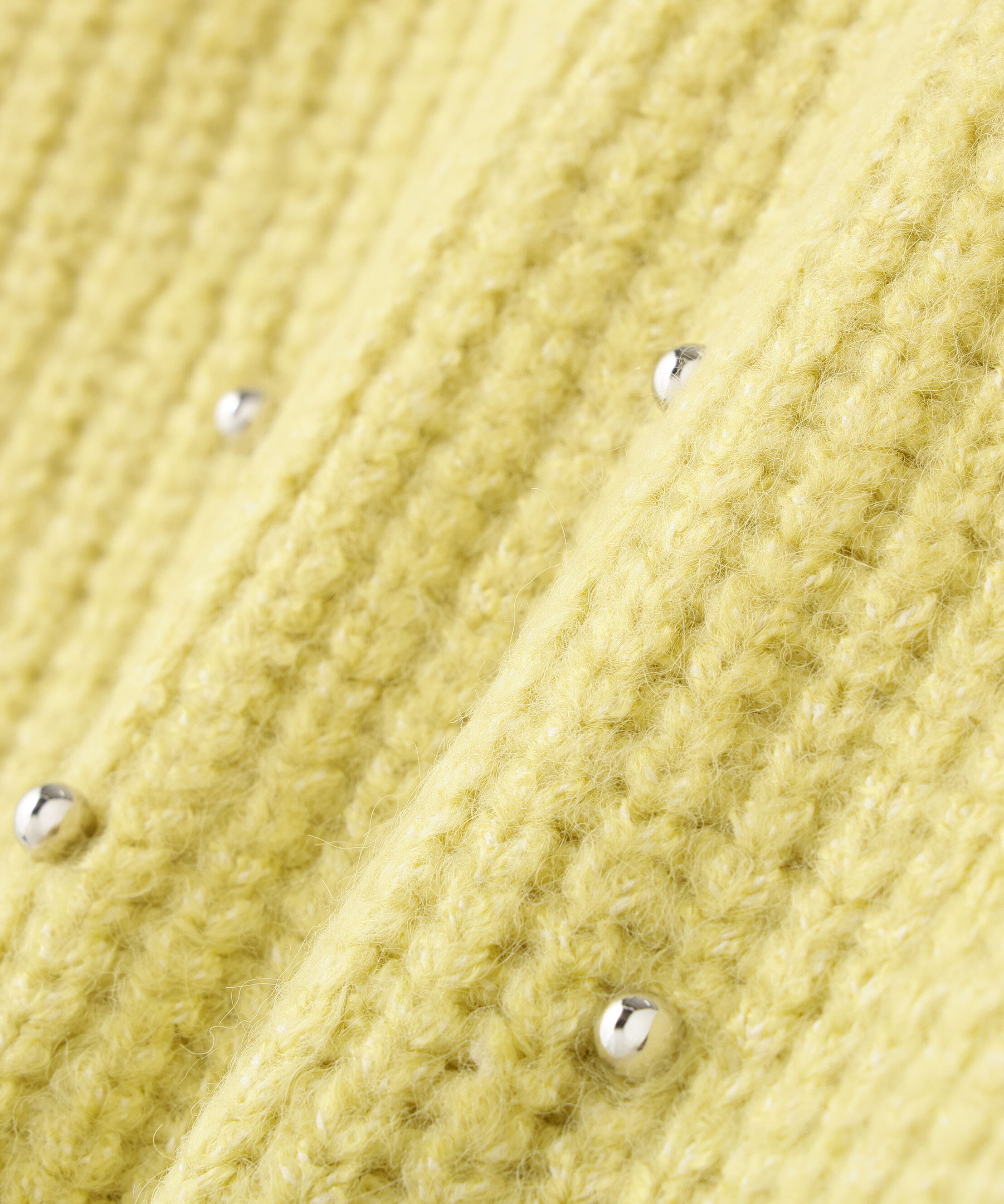  「スタッズ畦ニット」|ニット・セーター|