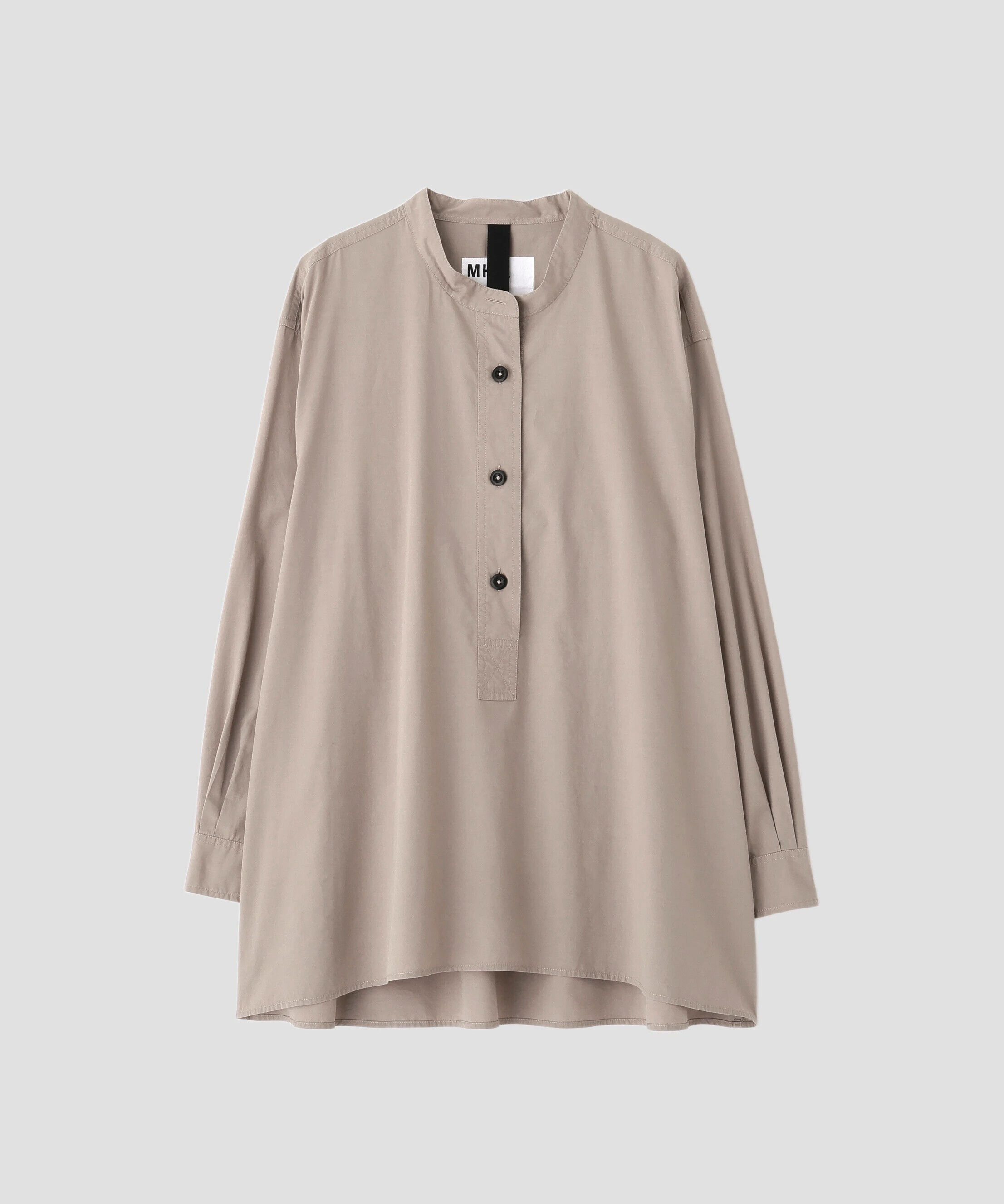 MHL.「FLUID COTTON POPLIN SHIRT」|シャツ・ブラウス|