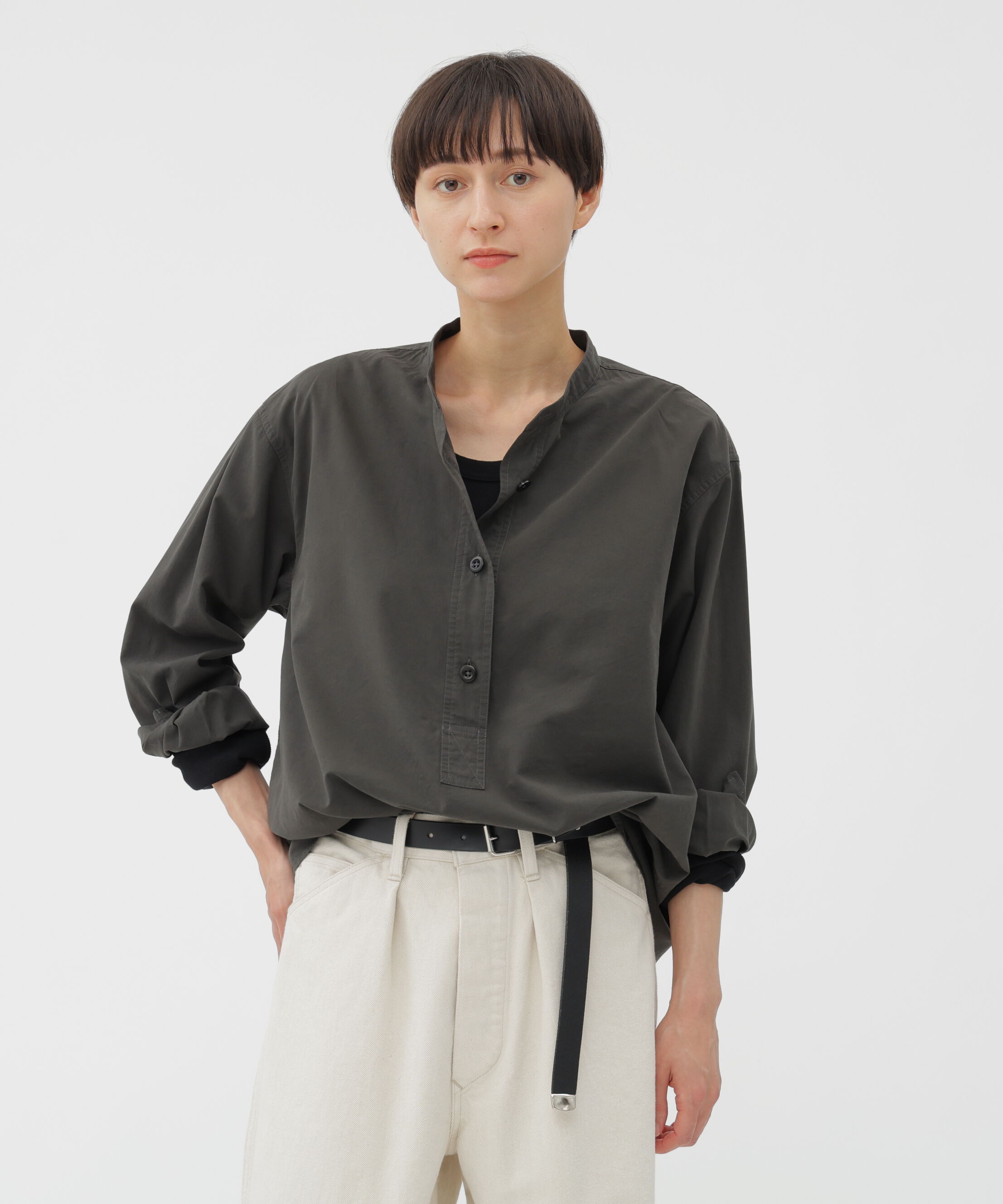 MHL.「FLUID COTTON POPLIN SHIRT」|シャツ・ブラウス|DRAB2