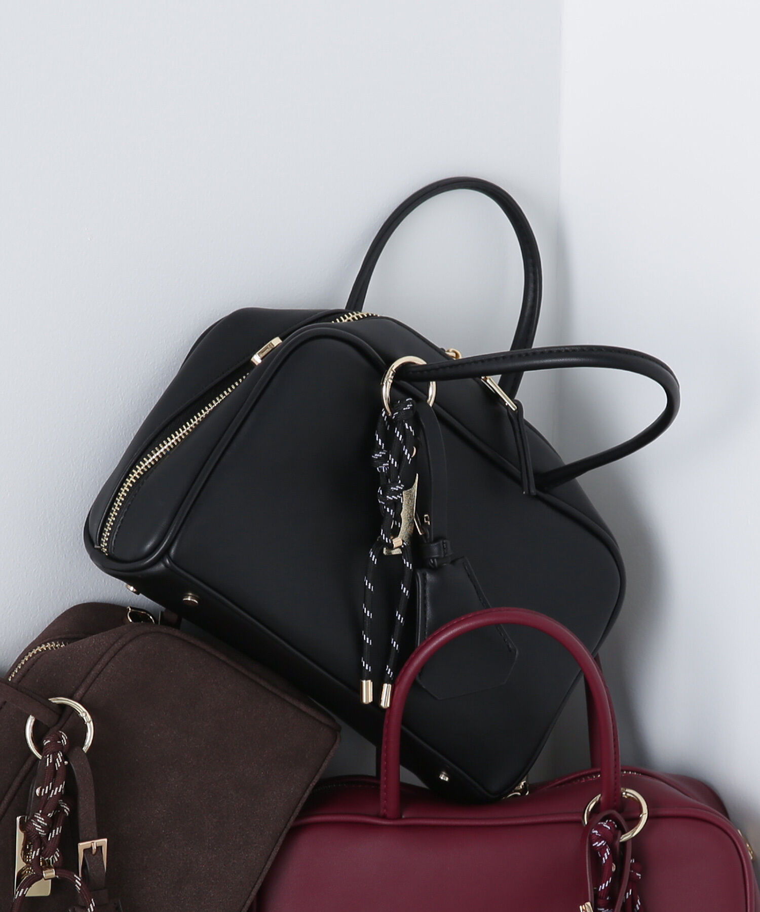  「グラムボストンバッグ」|ボストンバッグ|クロ