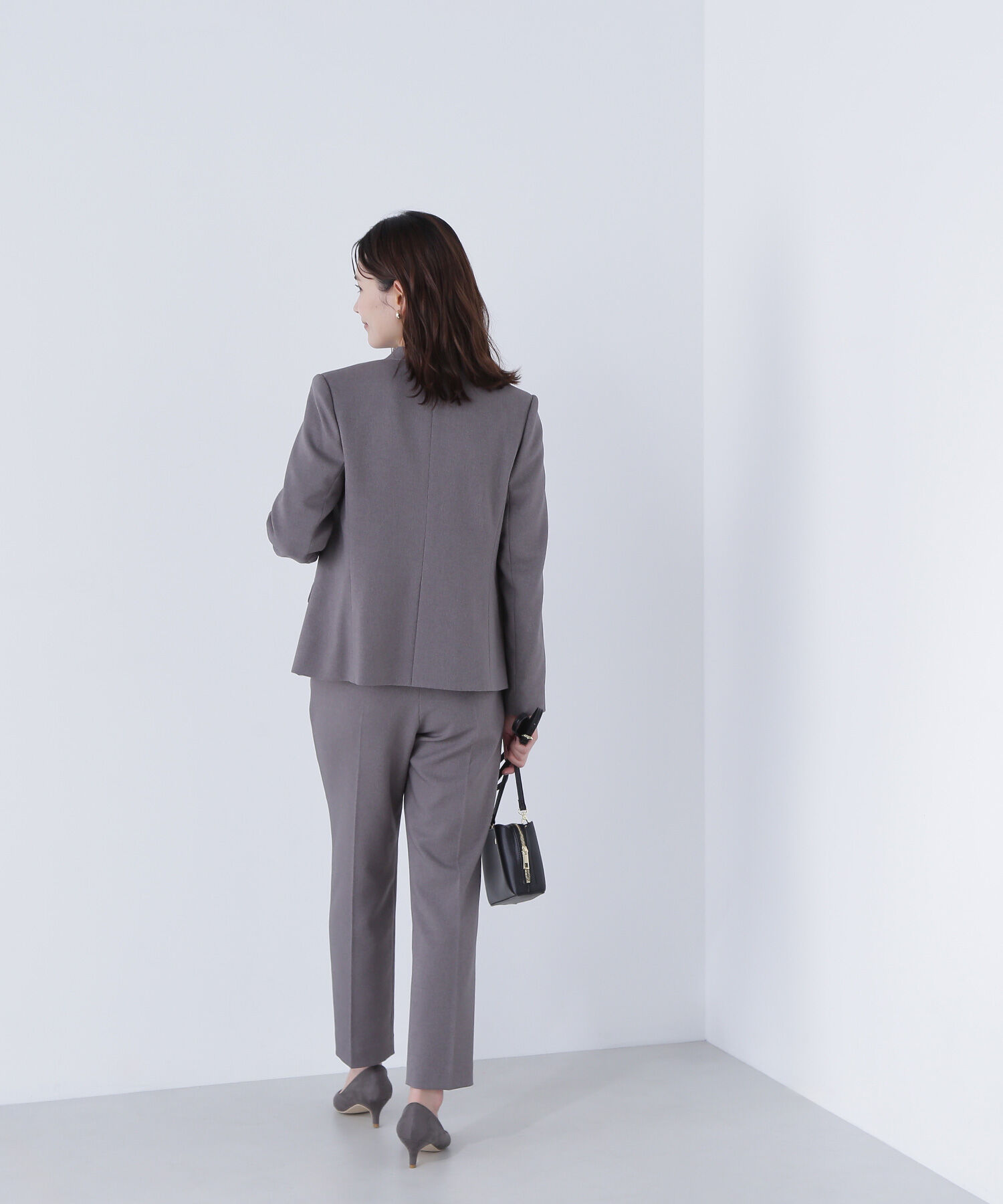  「ウーステッドライクツイル SETUP テーパードパンツ」|その他|