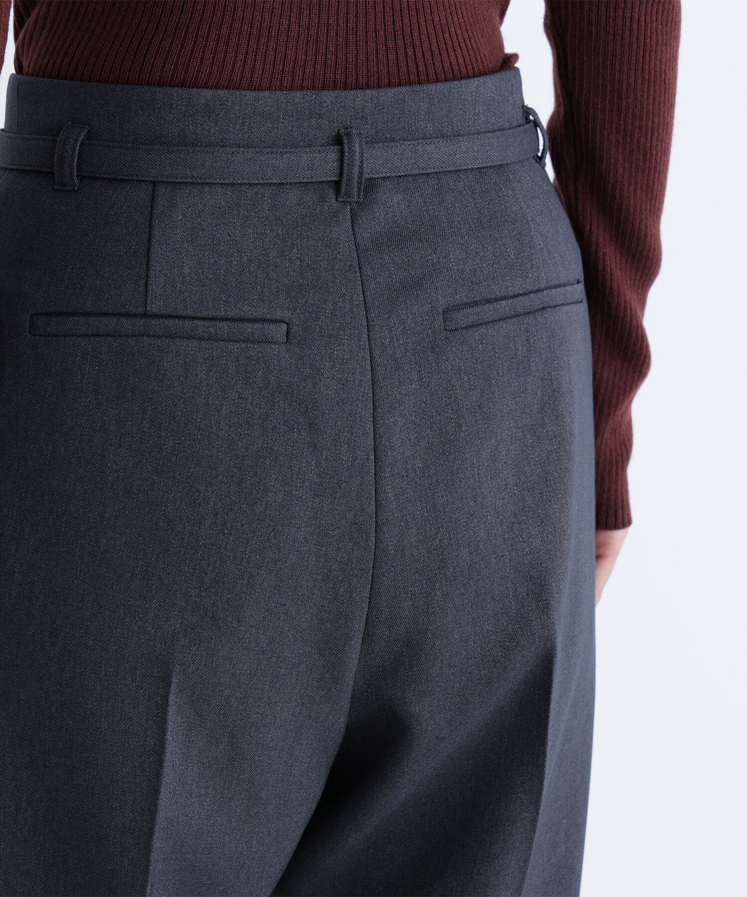  「ウーステッドライクツイル SETUP テーパードパンツ」|その他|