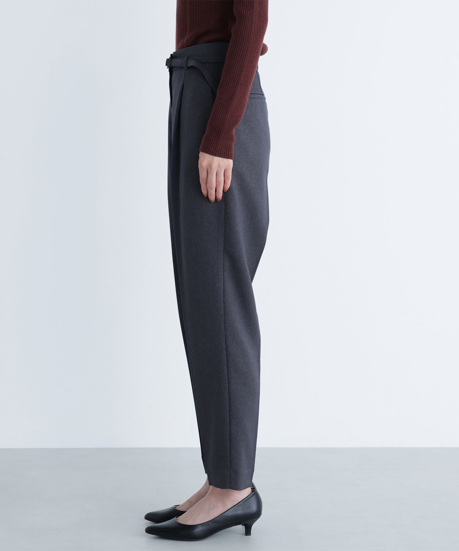  「ウーステッドライクツイル SETUP テーパードパンツ」|その他|