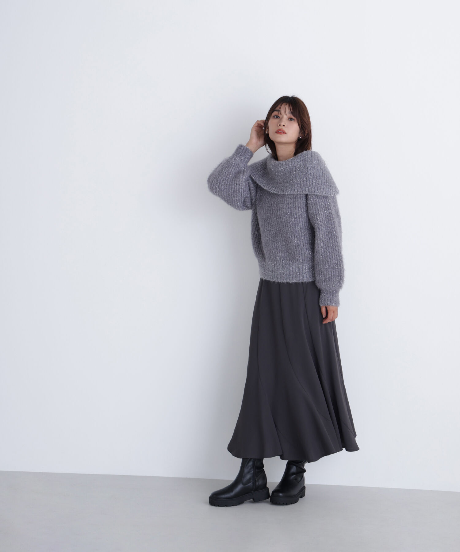  「ペタルヘムスカート」|スカート|