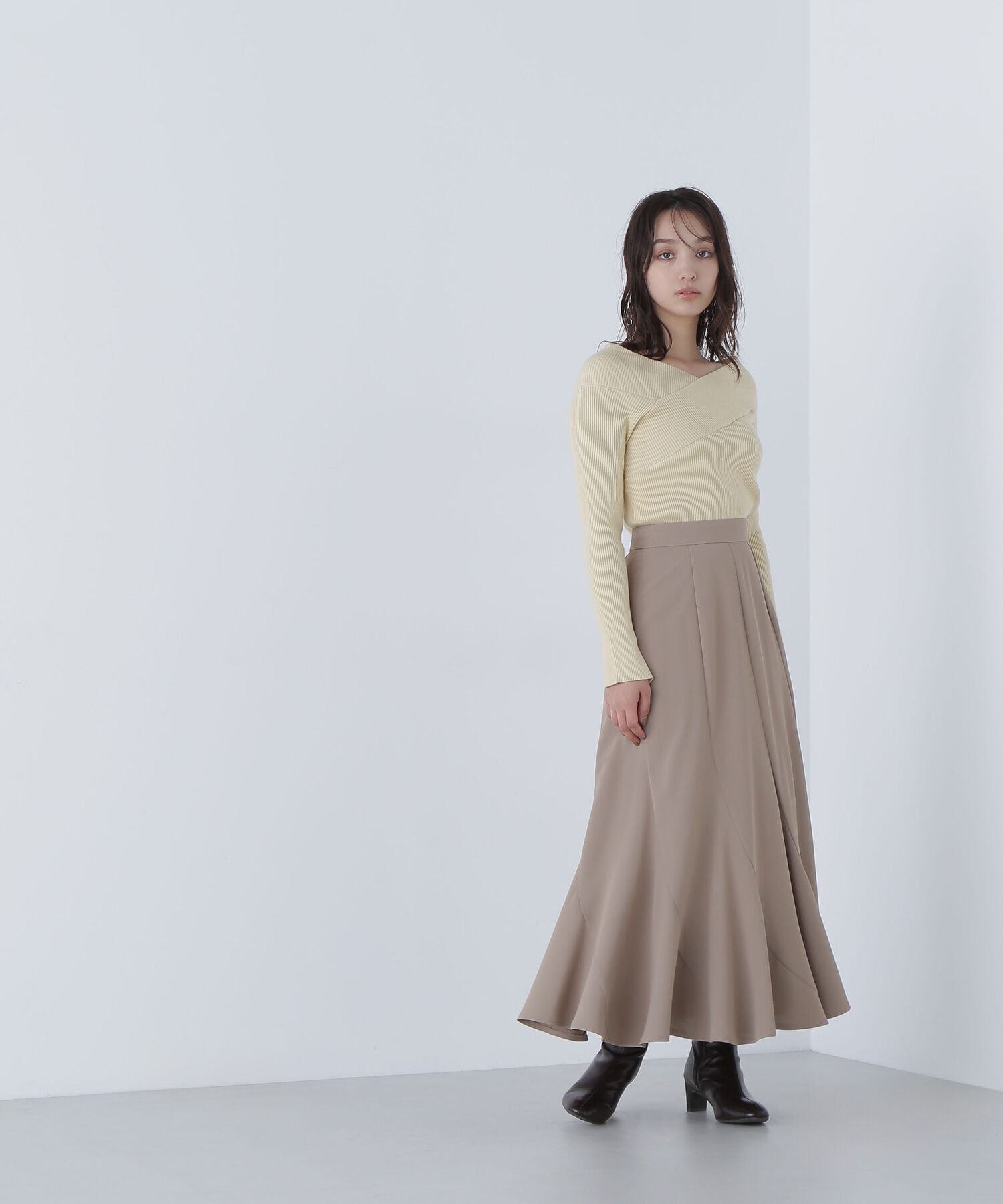  「ペタルヘムスカート」|スカート|