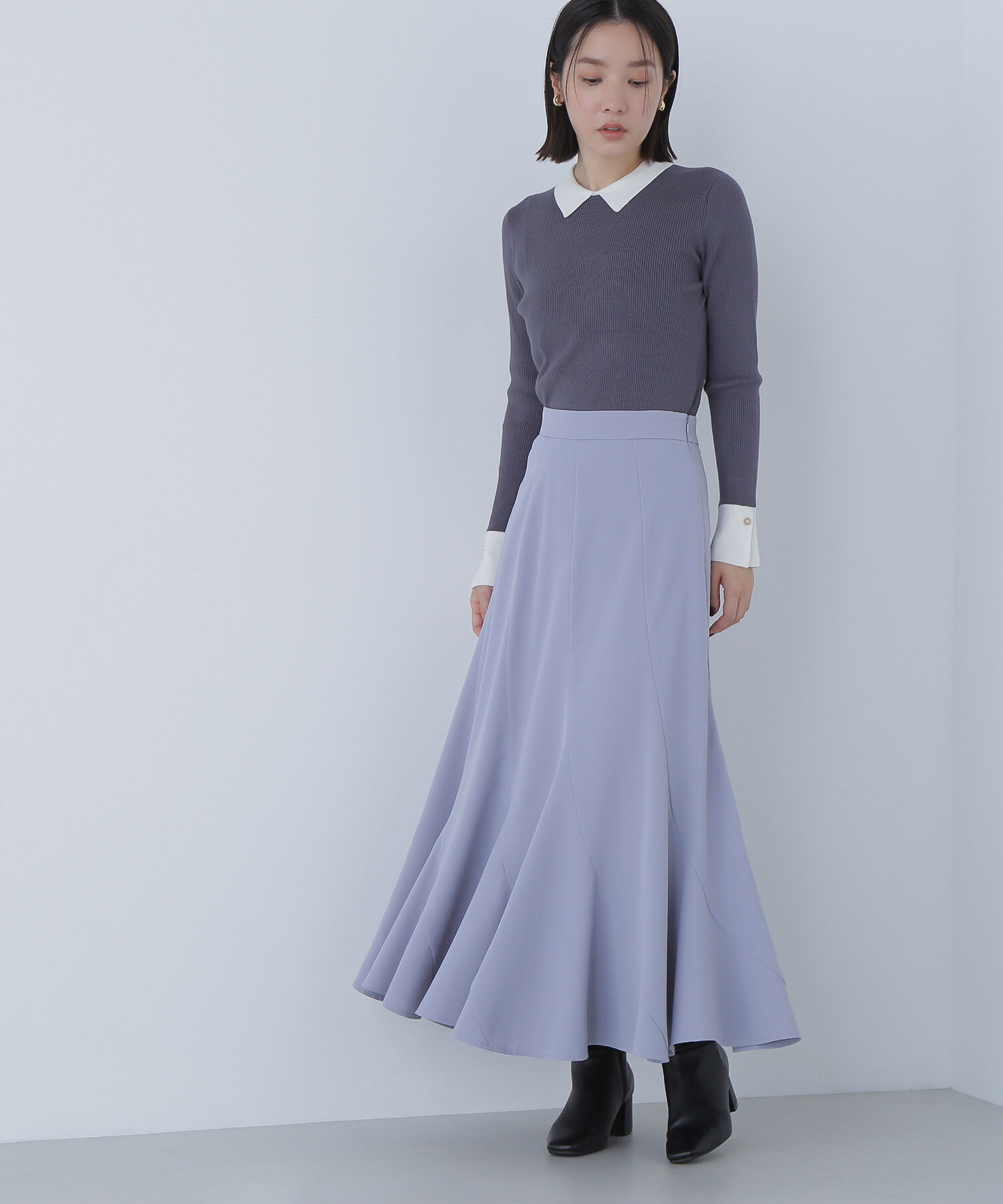  「ペタルヘムスカート」|スカート|