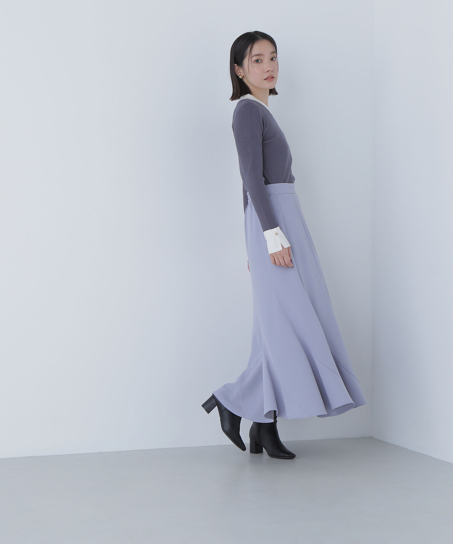  「ペタルヘムスカート」|スカート|