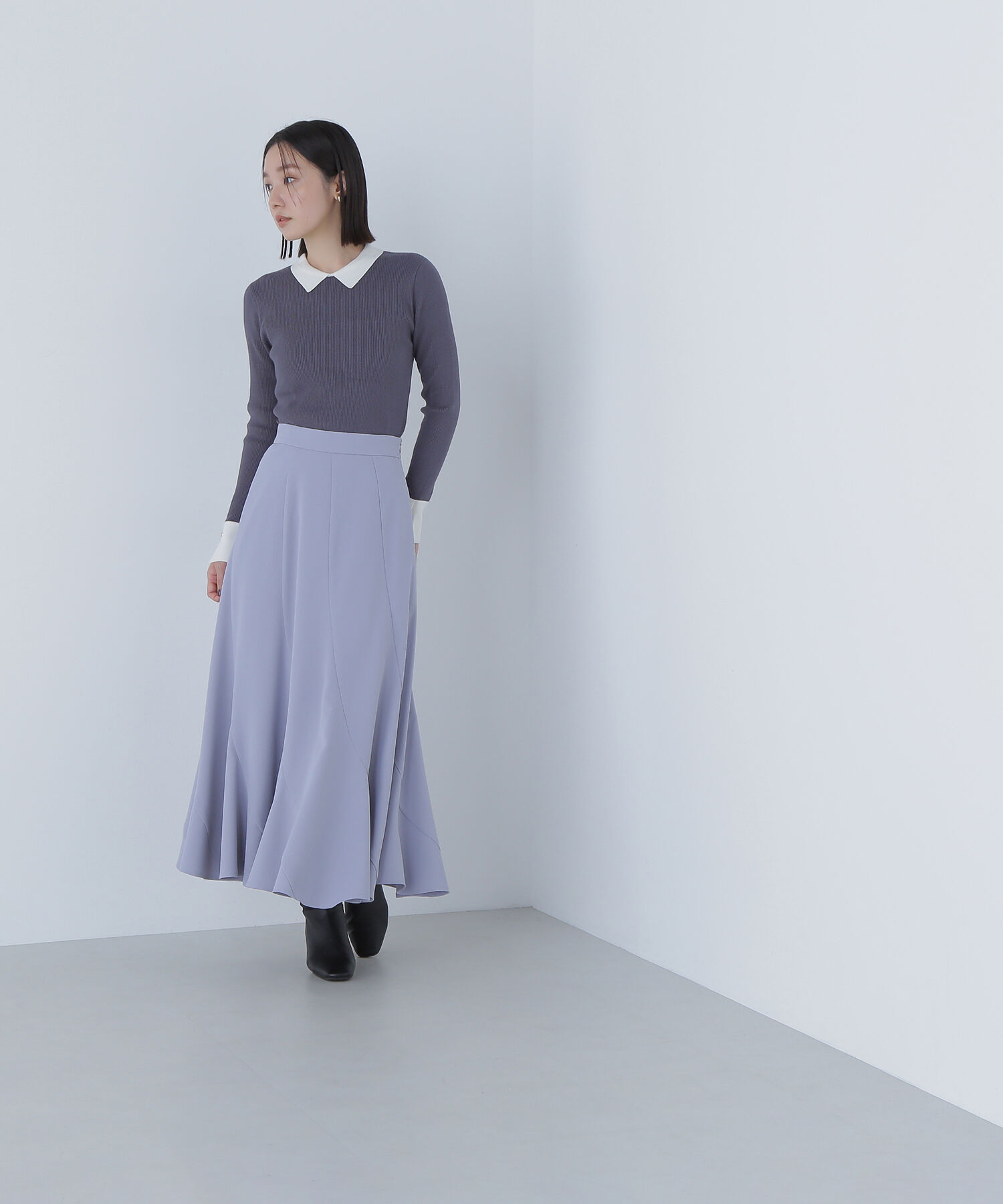  「ペタルヘムスカート」|スカート|