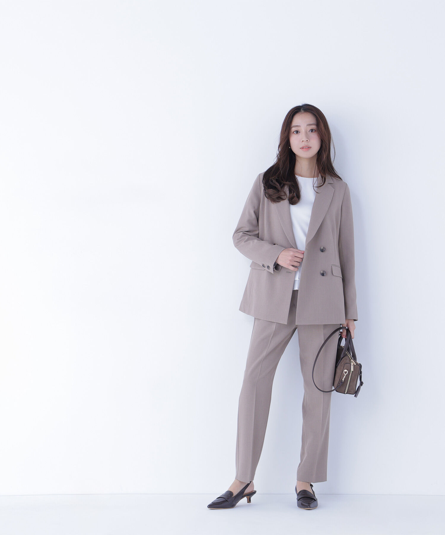  「クラッシー SETUP タックパンツ」|その他|