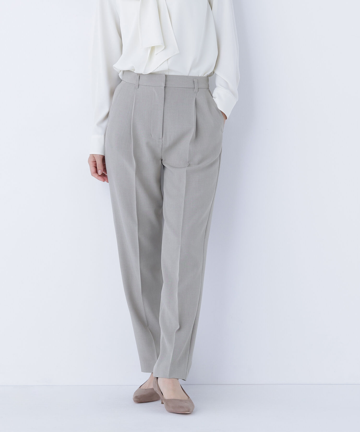  「クラッシー SETUP タックパンツ」|その他|