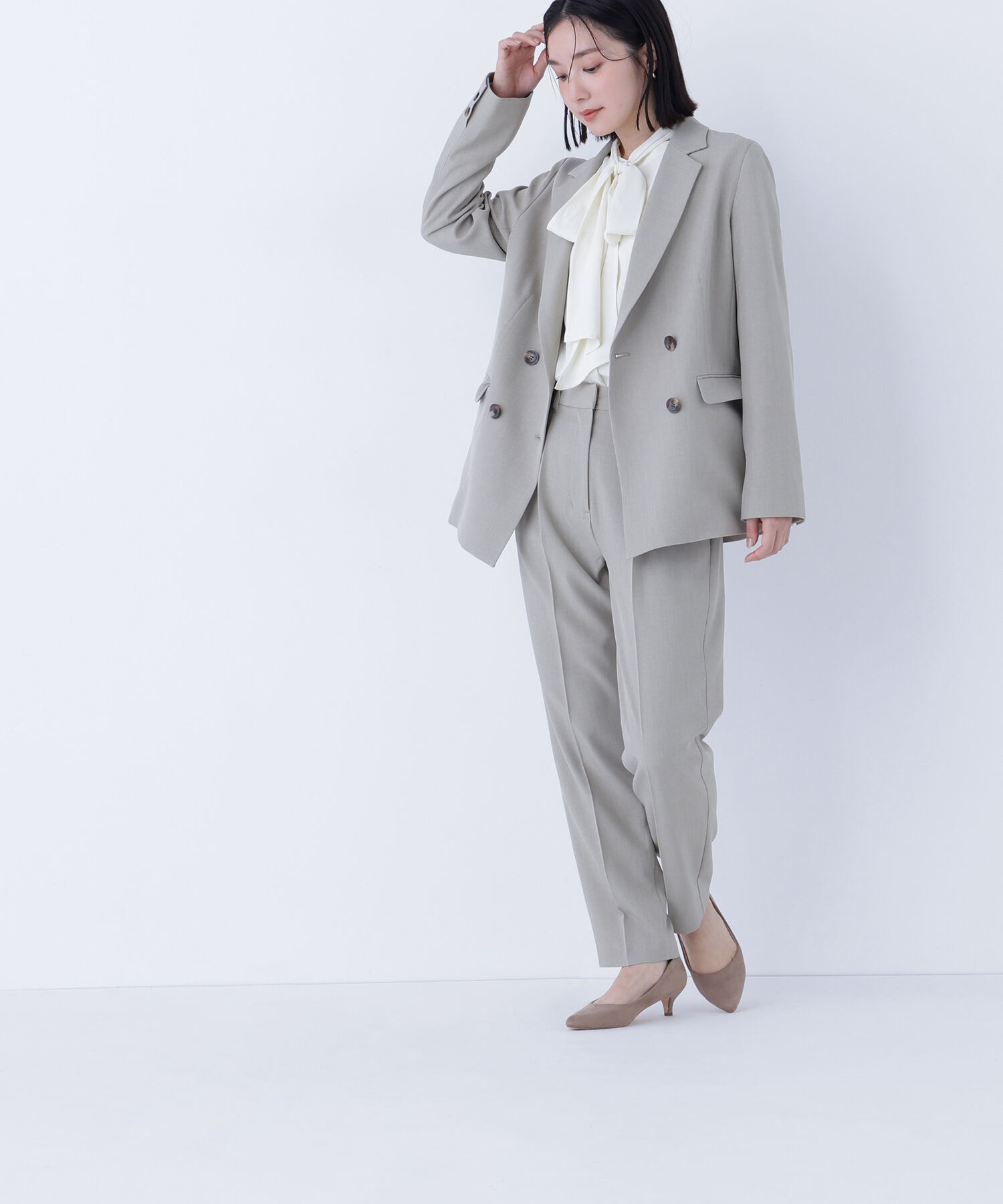  「クラッシー SETUP タックパンツ」|その他|