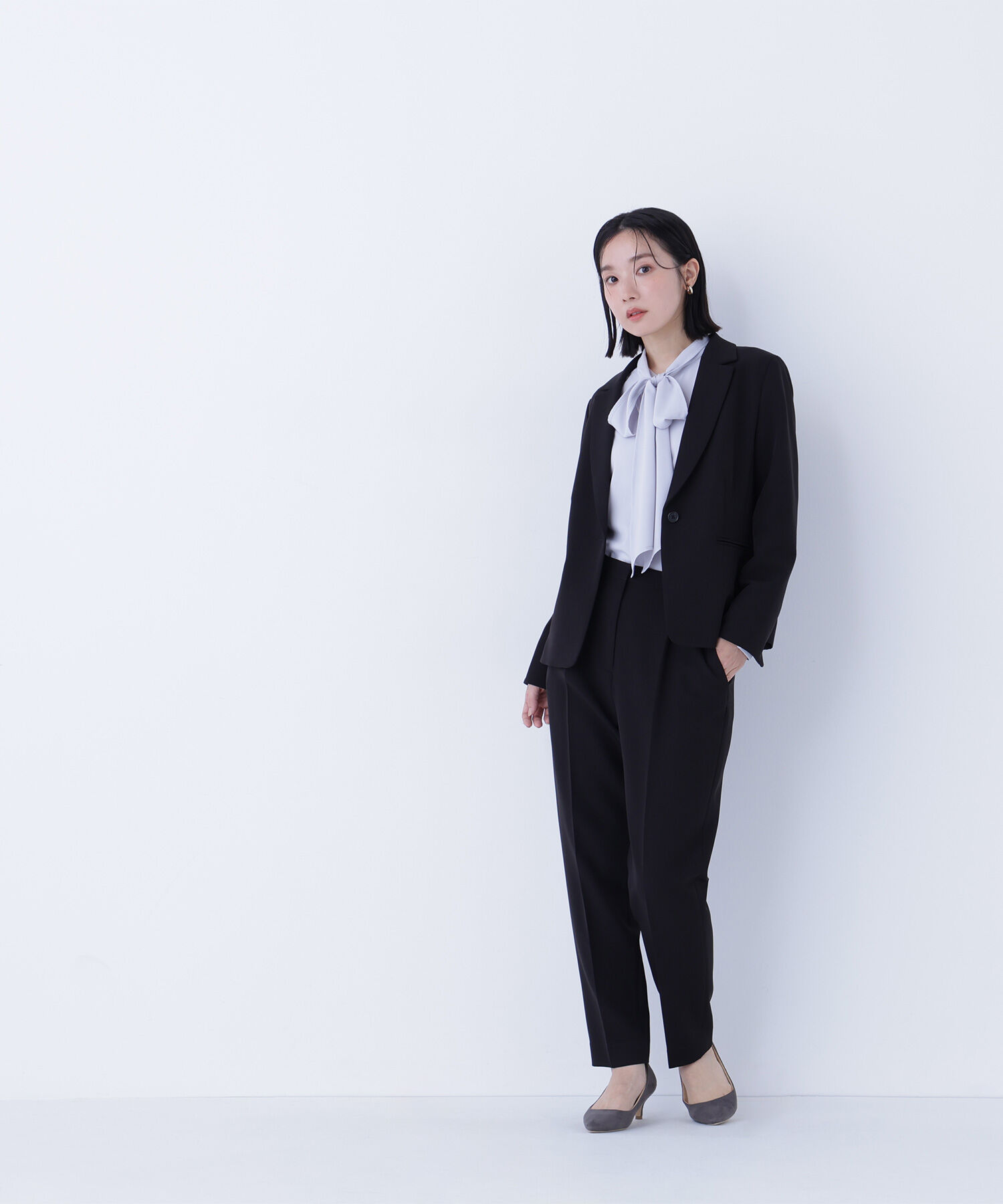  「ダブルクロスストレッチ SETUP テーパードパンツ」|その他|