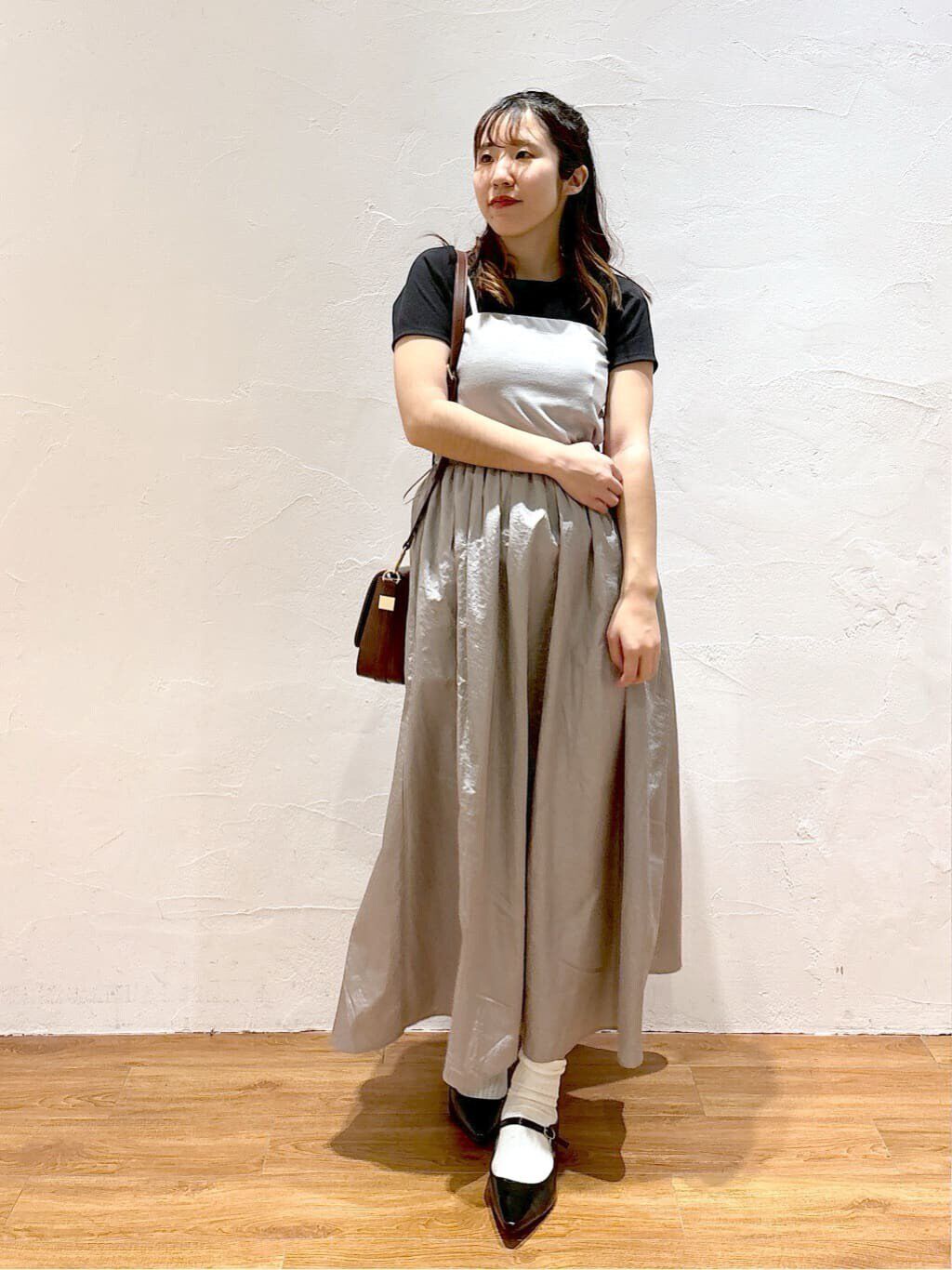  「バックリボンパフスリーブテレコカットソー」|Tシャツ・カットソー|