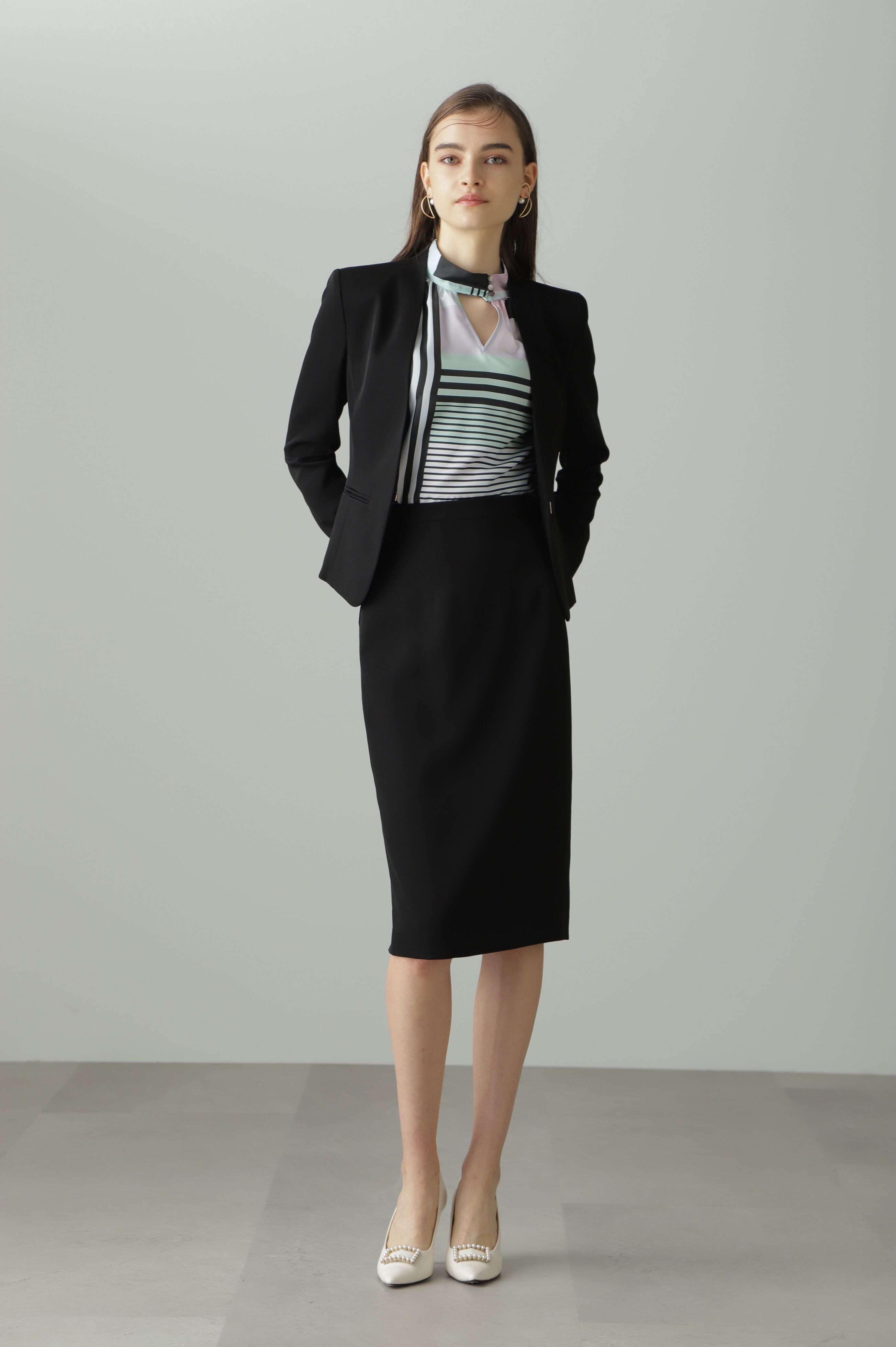  「◆ハイツイストセットアップスカート」|スカート|