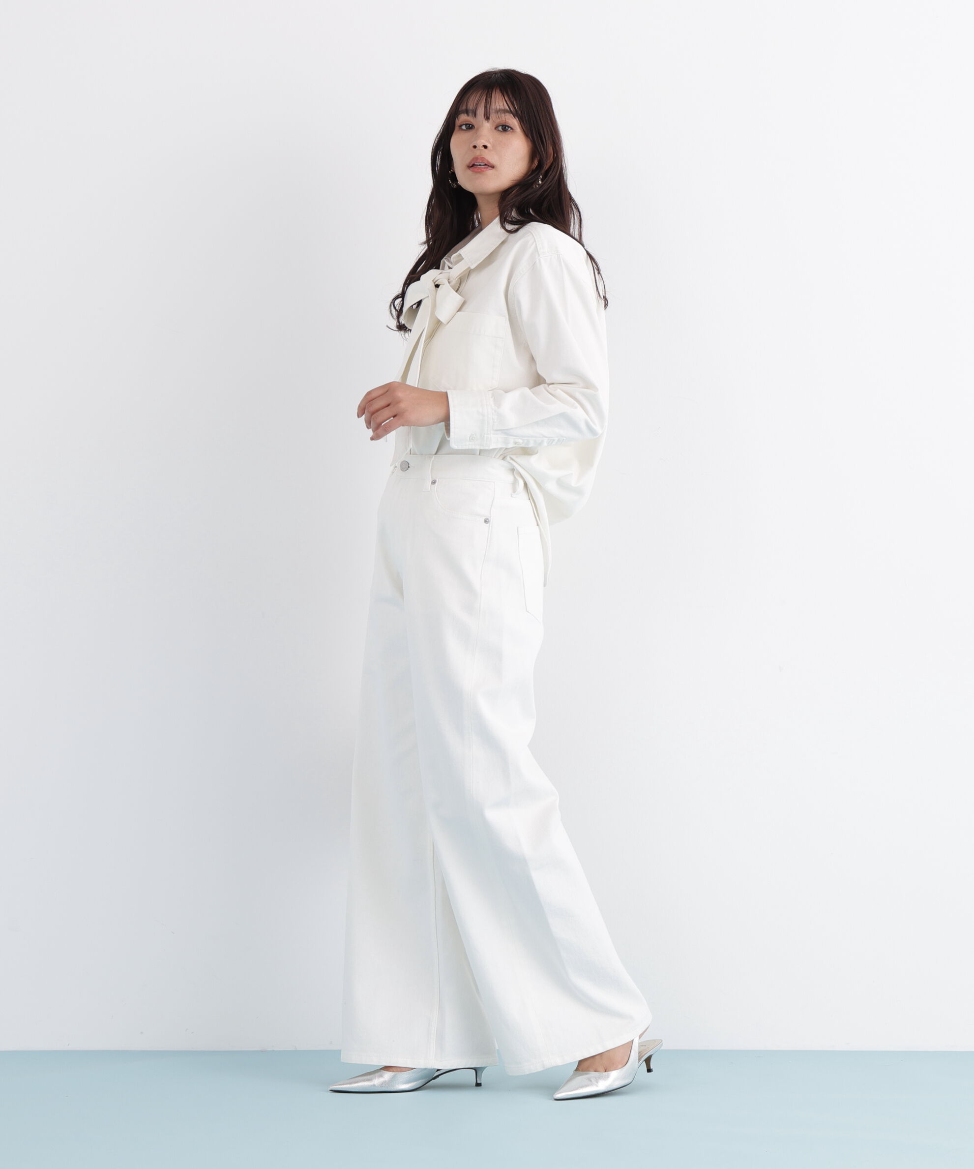  「バギーデニムパンツ」|その他|