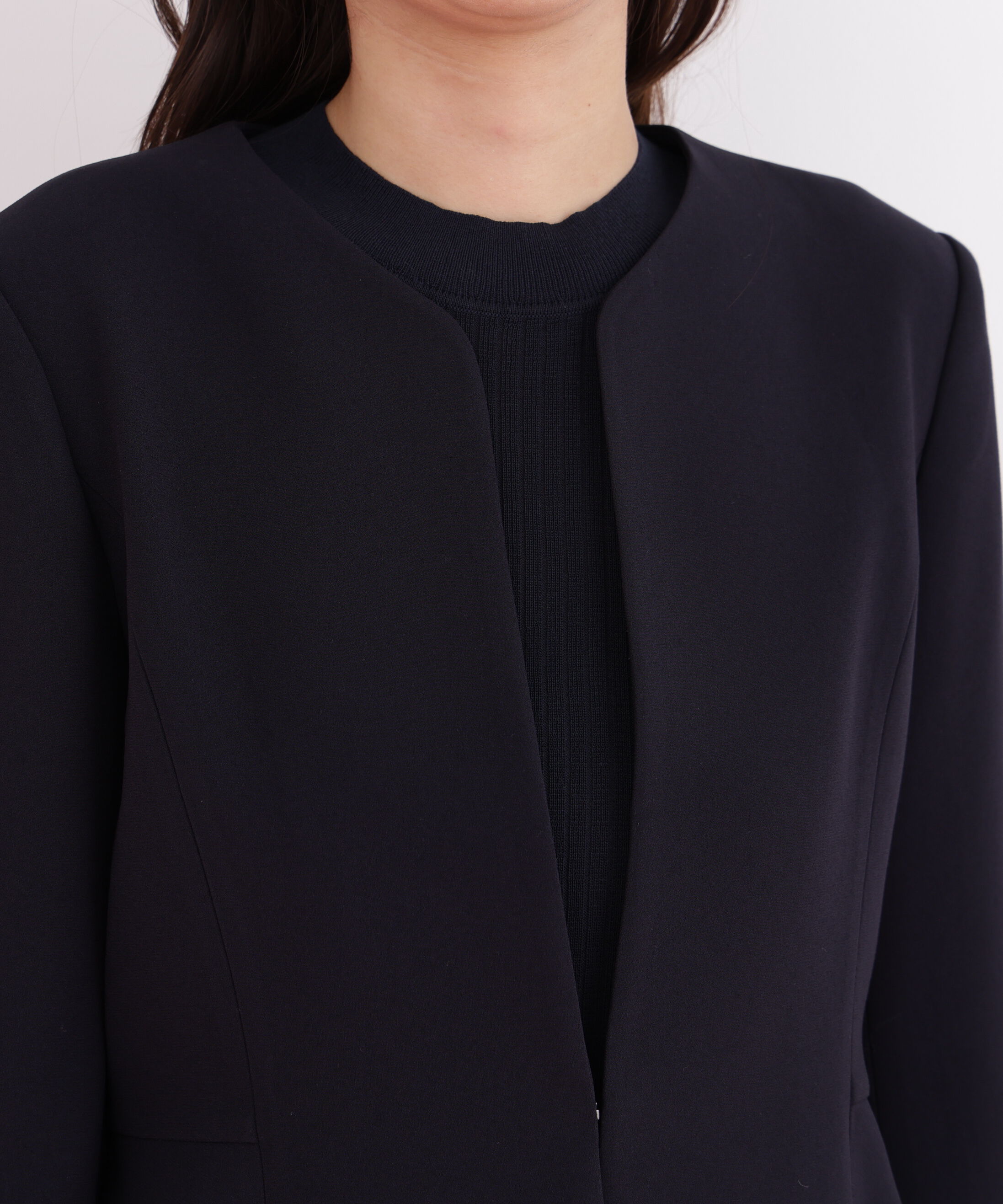  「キーネックペプラムジャケット」|その他|