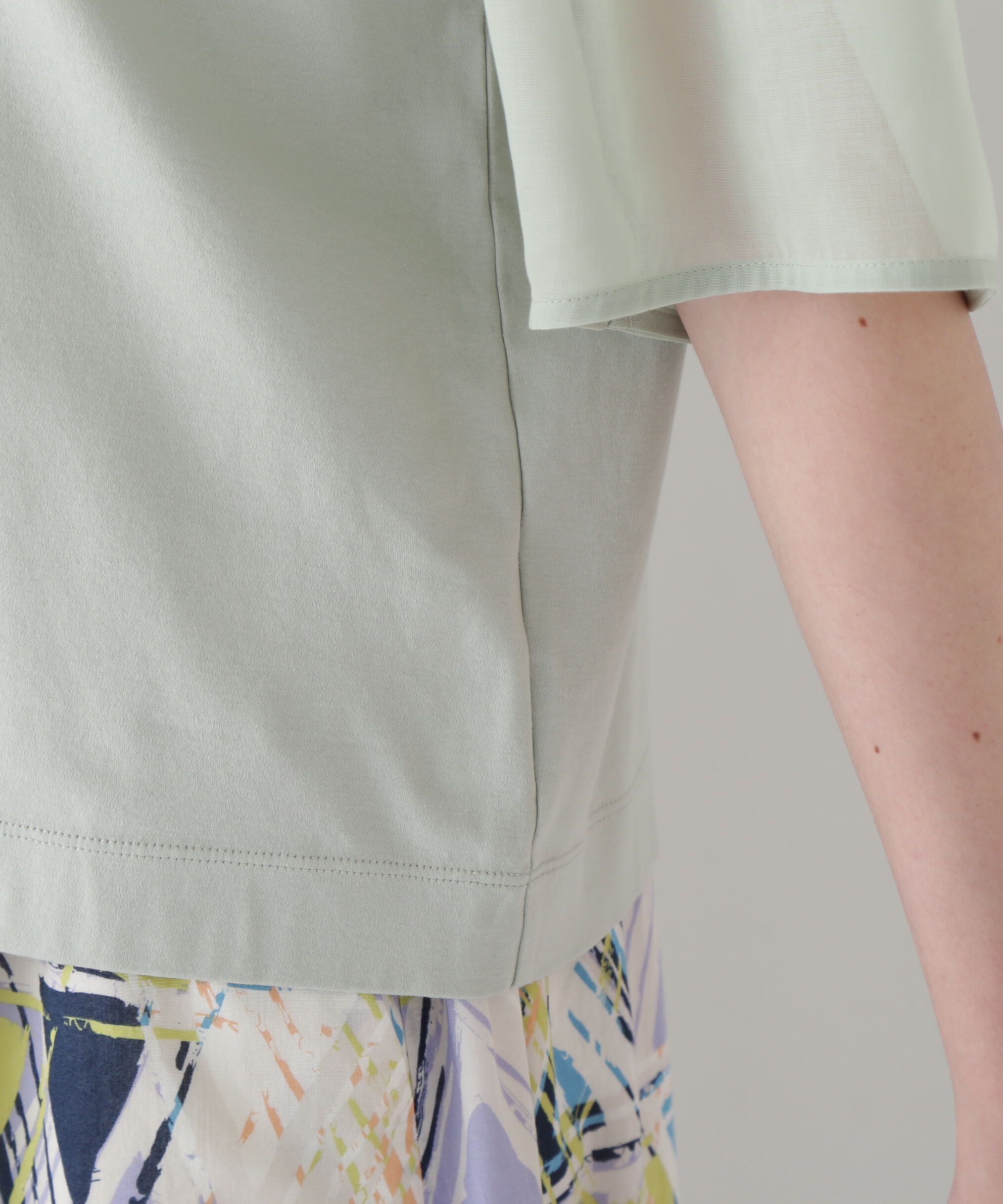  「◆アードッキングモックネックカットソープルオーバー」|Tシャツ・カットソー|