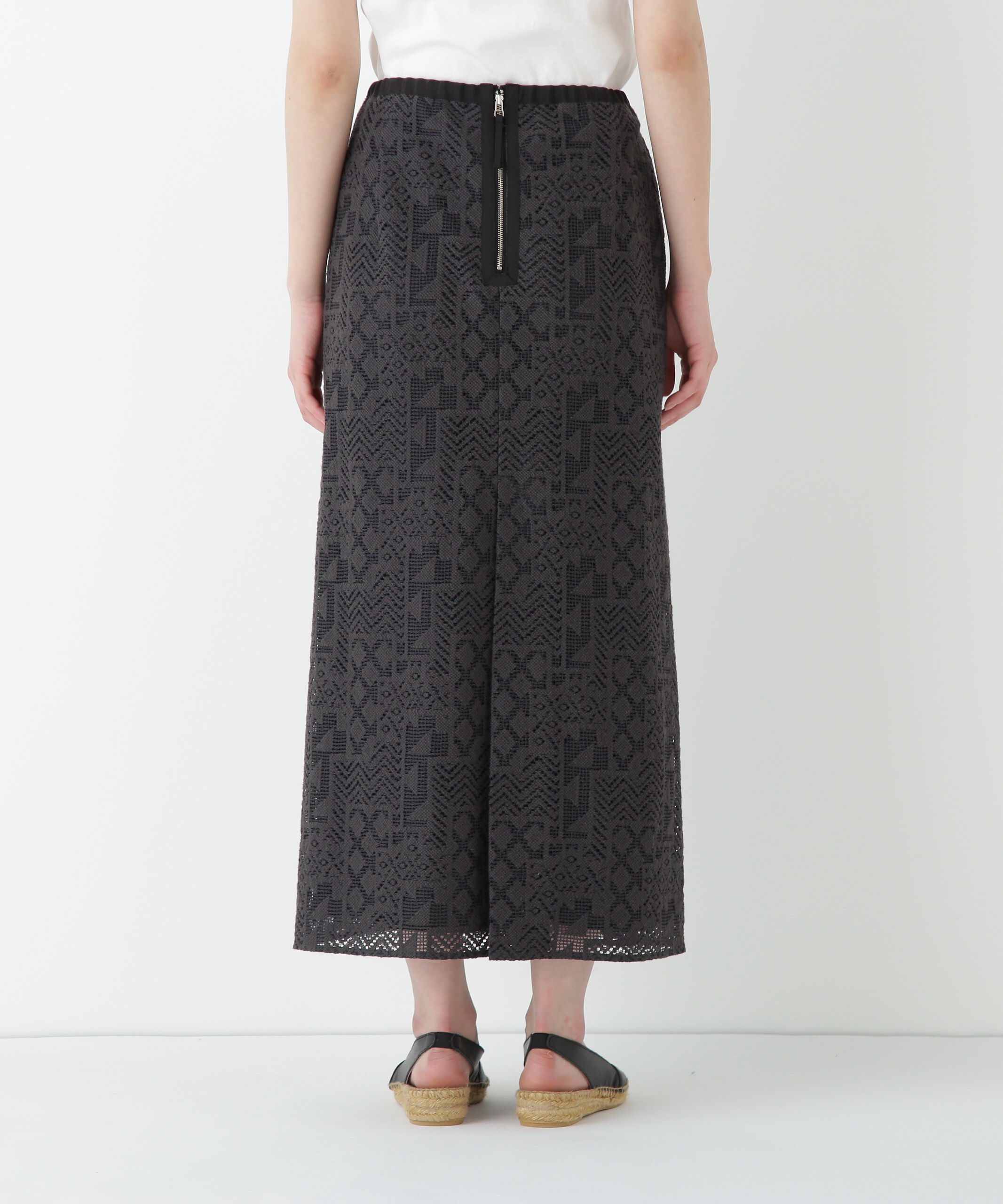  「◆ジオメトリックレーススカート」|スカート|