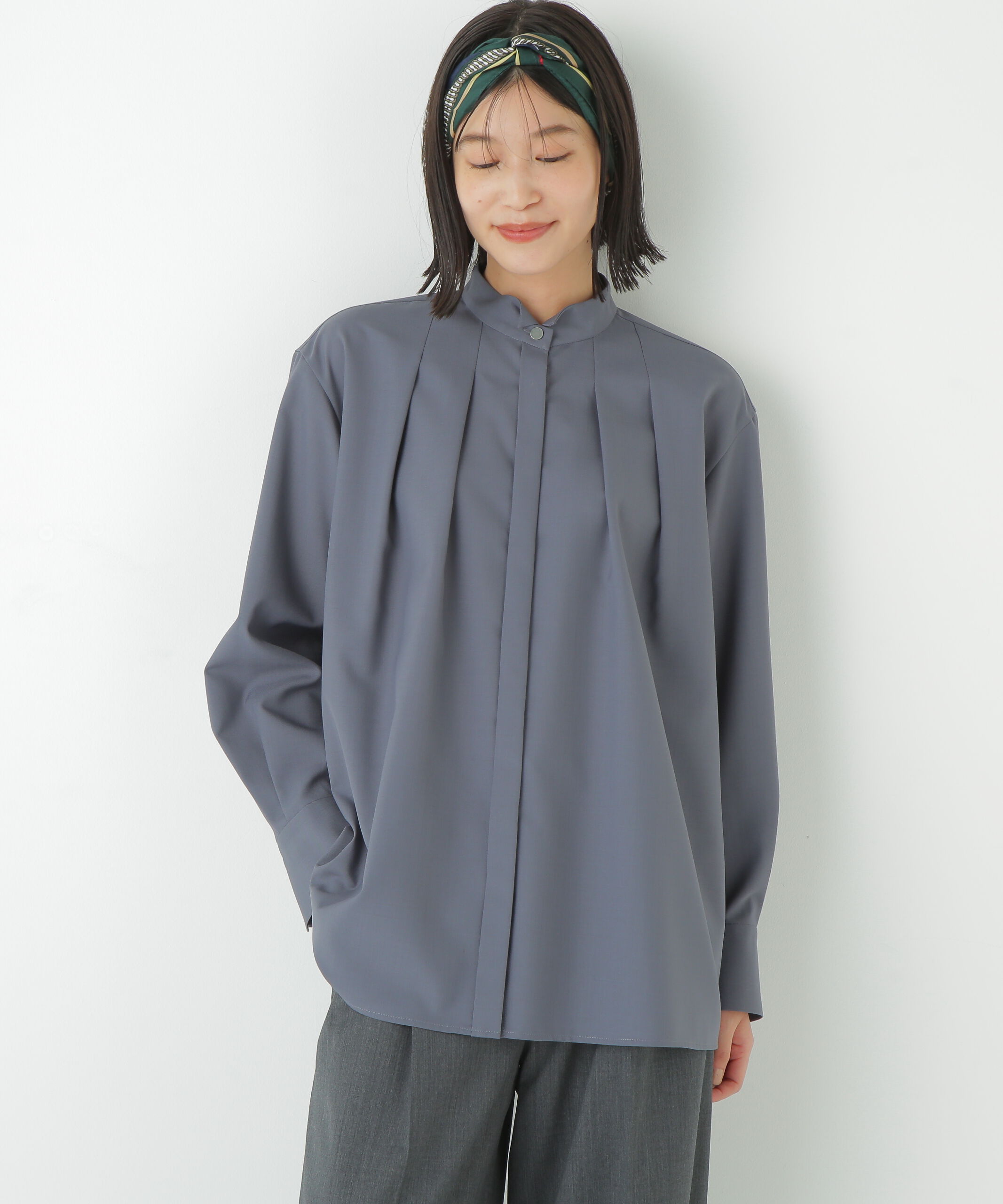  「◆テントラインブラウス」|シャツ・ブラウス|