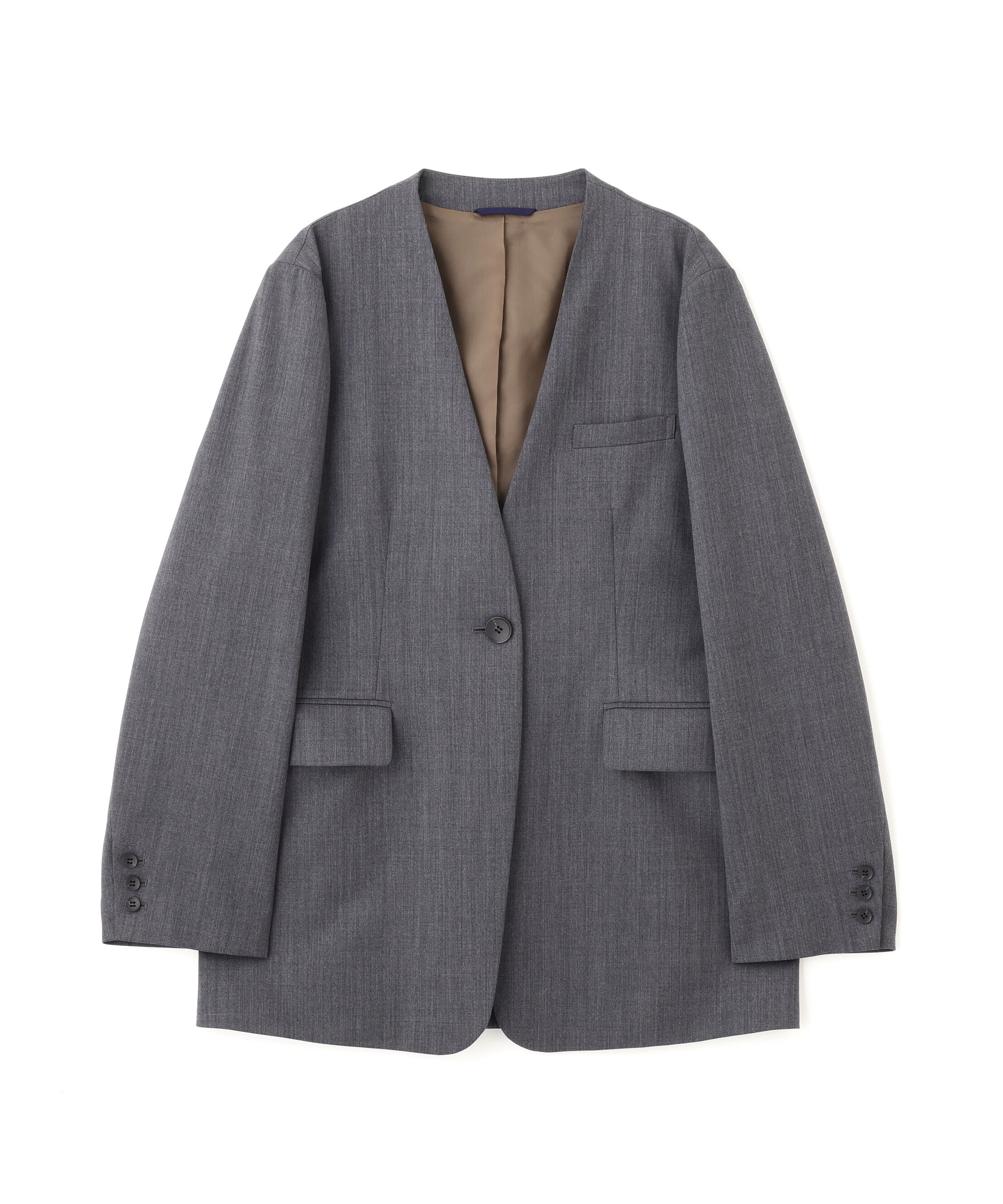  「◆Ｖネックノーカラージャケット」|その他|