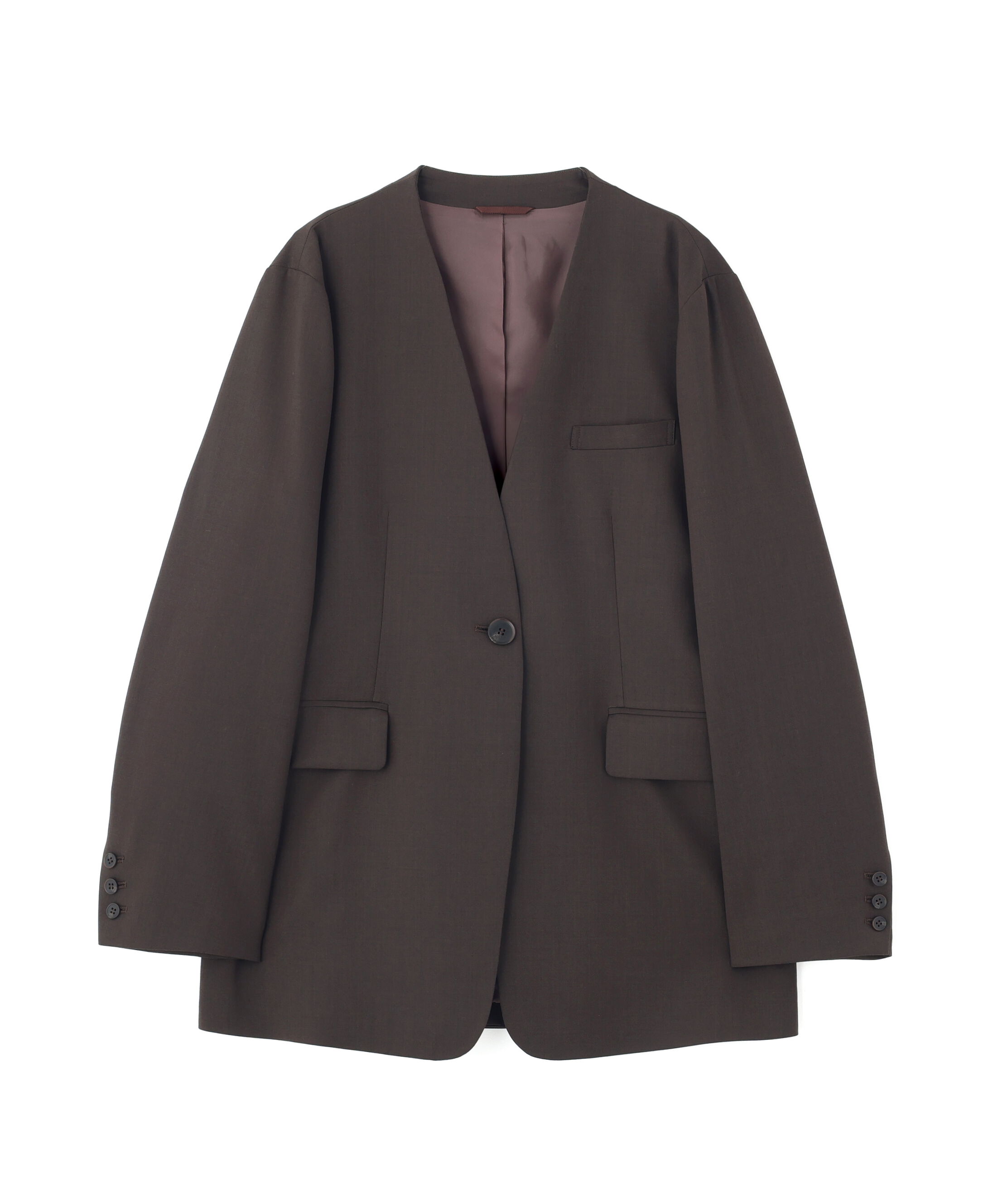  「◆Ｖネックノーカラージャケット」|その他|