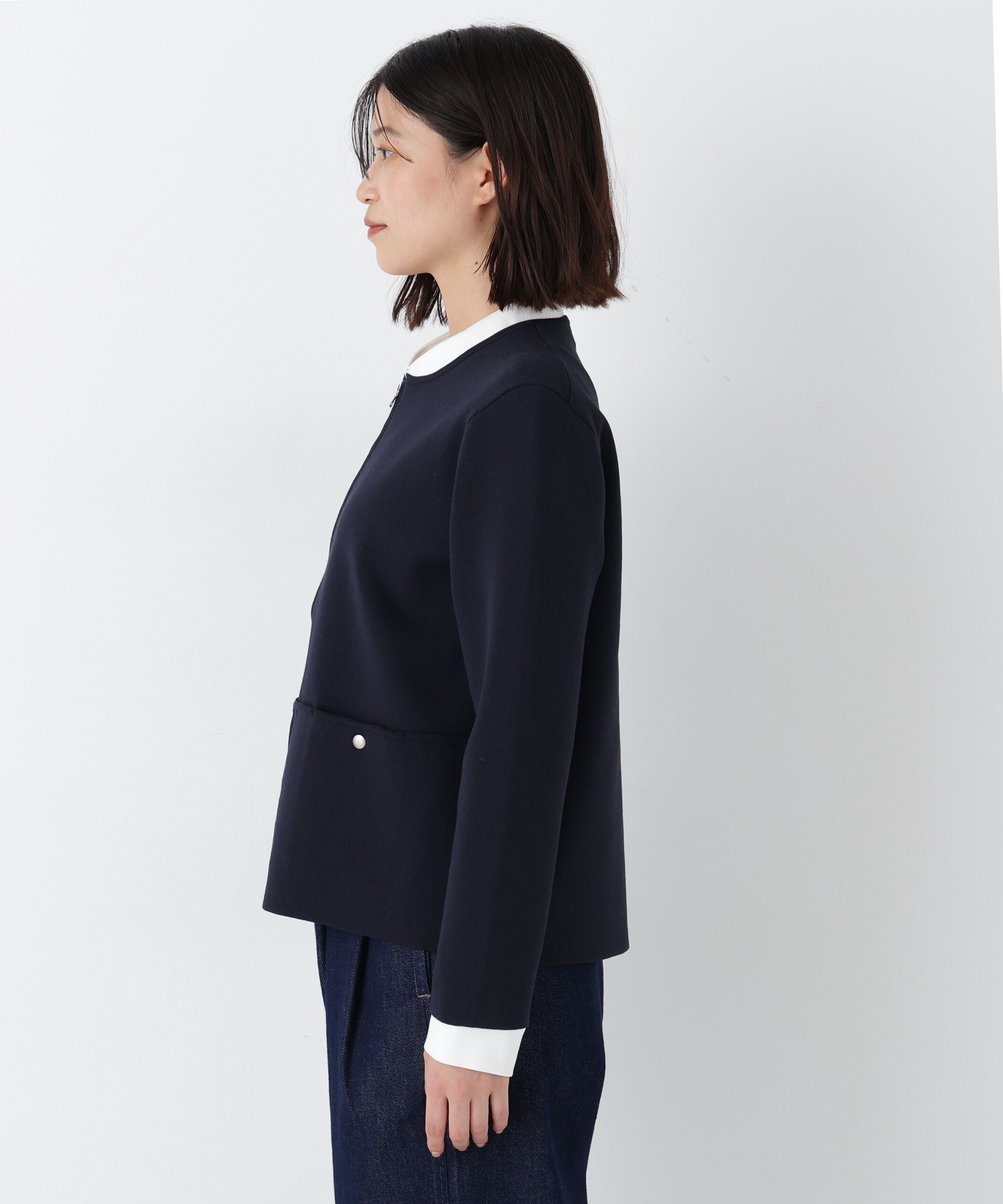  「◆コットンスムースジップアップＪＫ」|その他|