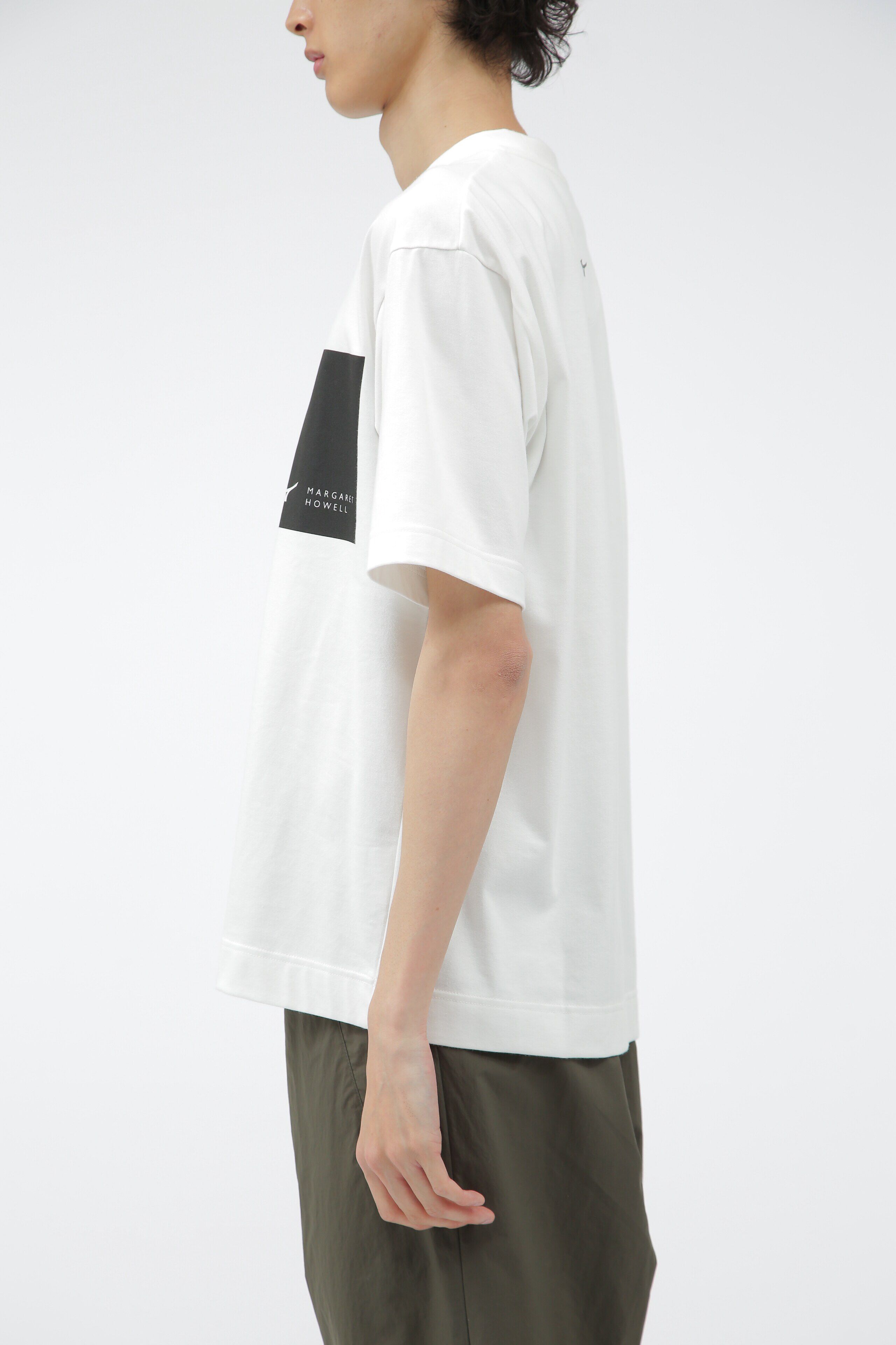 MARGARET HOWELL「COTTON POLYESTER JERSEY TOP」|Tシャツ・カットソー|