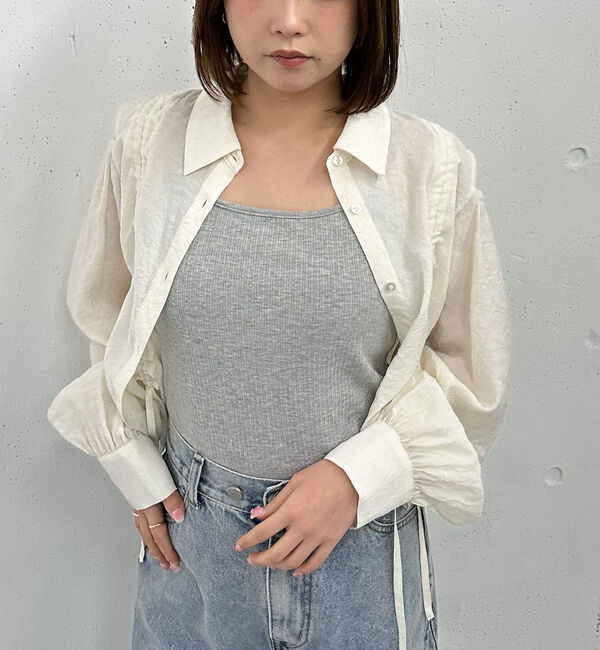 archives「パット付きストラップキャミ／」|キャミソール|